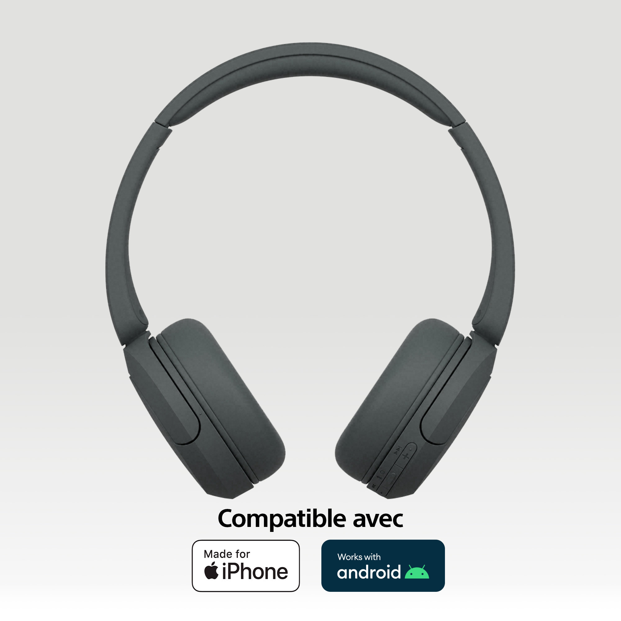 Voir la diapositive 12 : SONY Casque WH CH520 - Noir