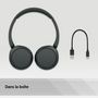 Voir la diapositive 3 : SONY Casque WH CH520 - Noir