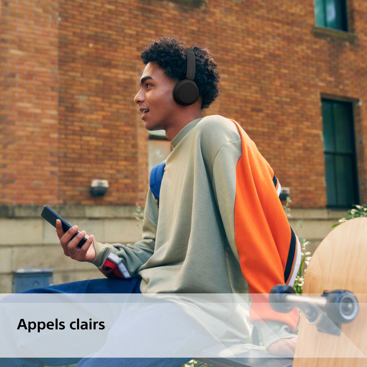 SONY Casque WH CH520 - Noir