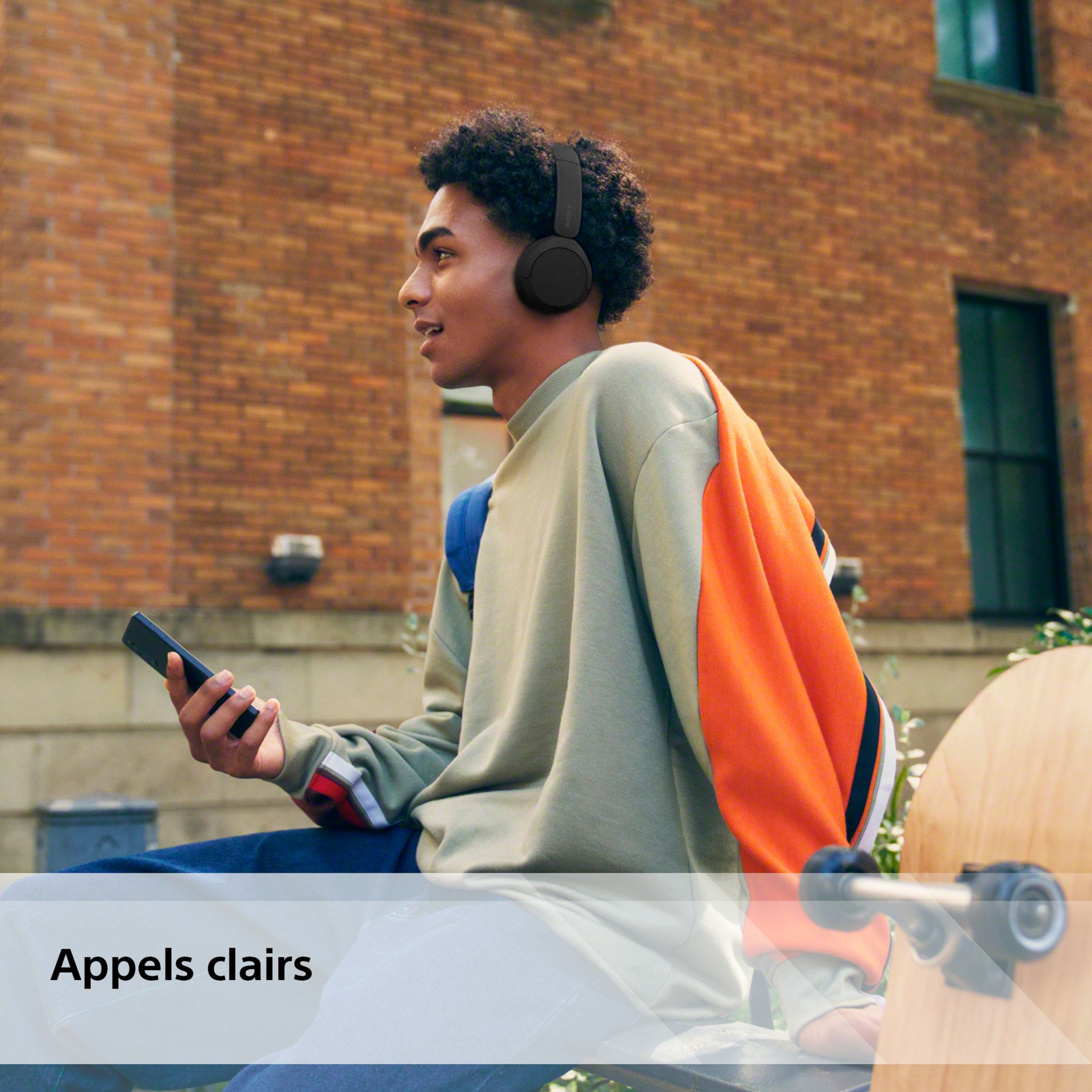 Voir la diapositive 6 : SONY Casque WH CH520 - Noir