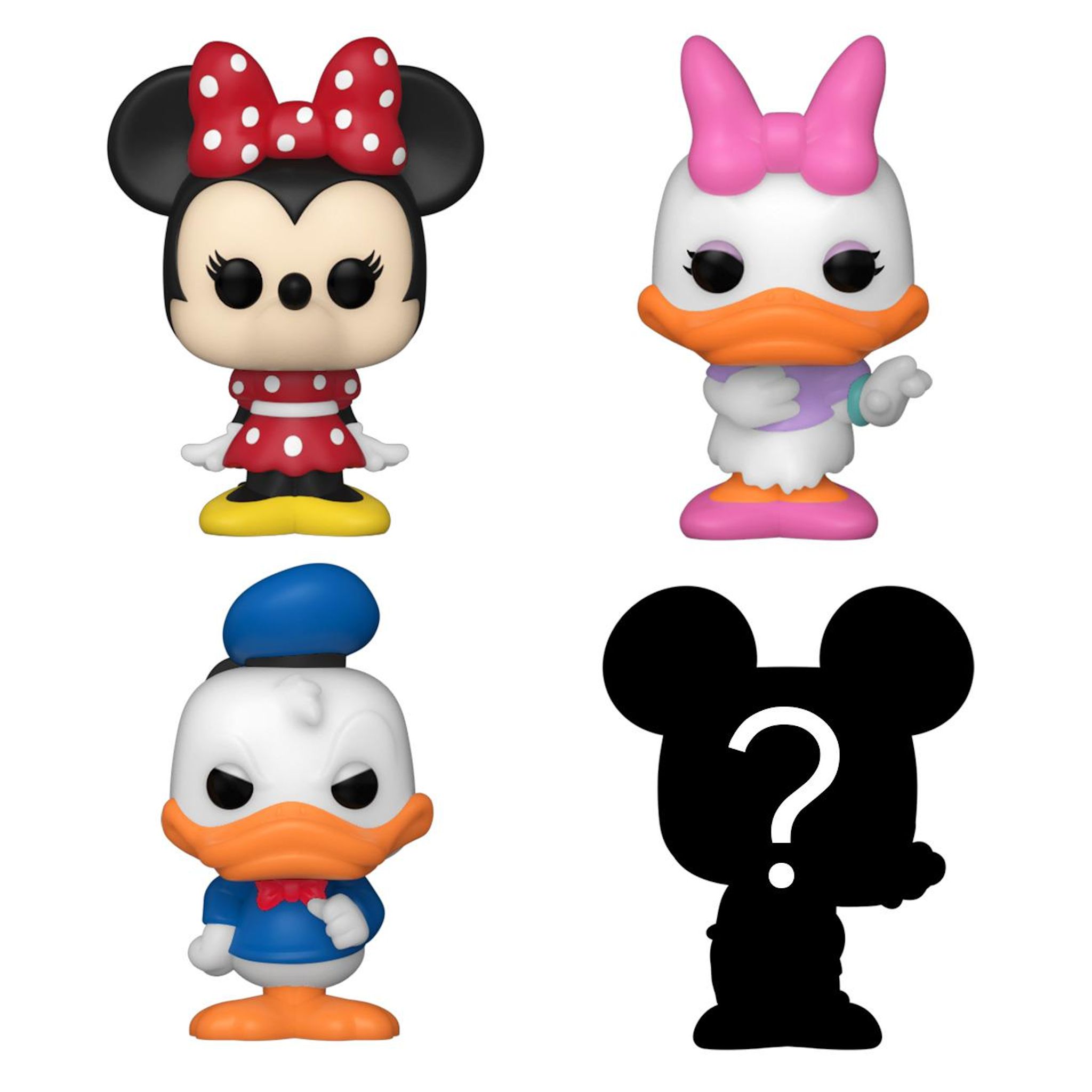 Voir la diapositive 2 : FUNKO Pack de 4 figurines Bitty Pop Minnie Disney