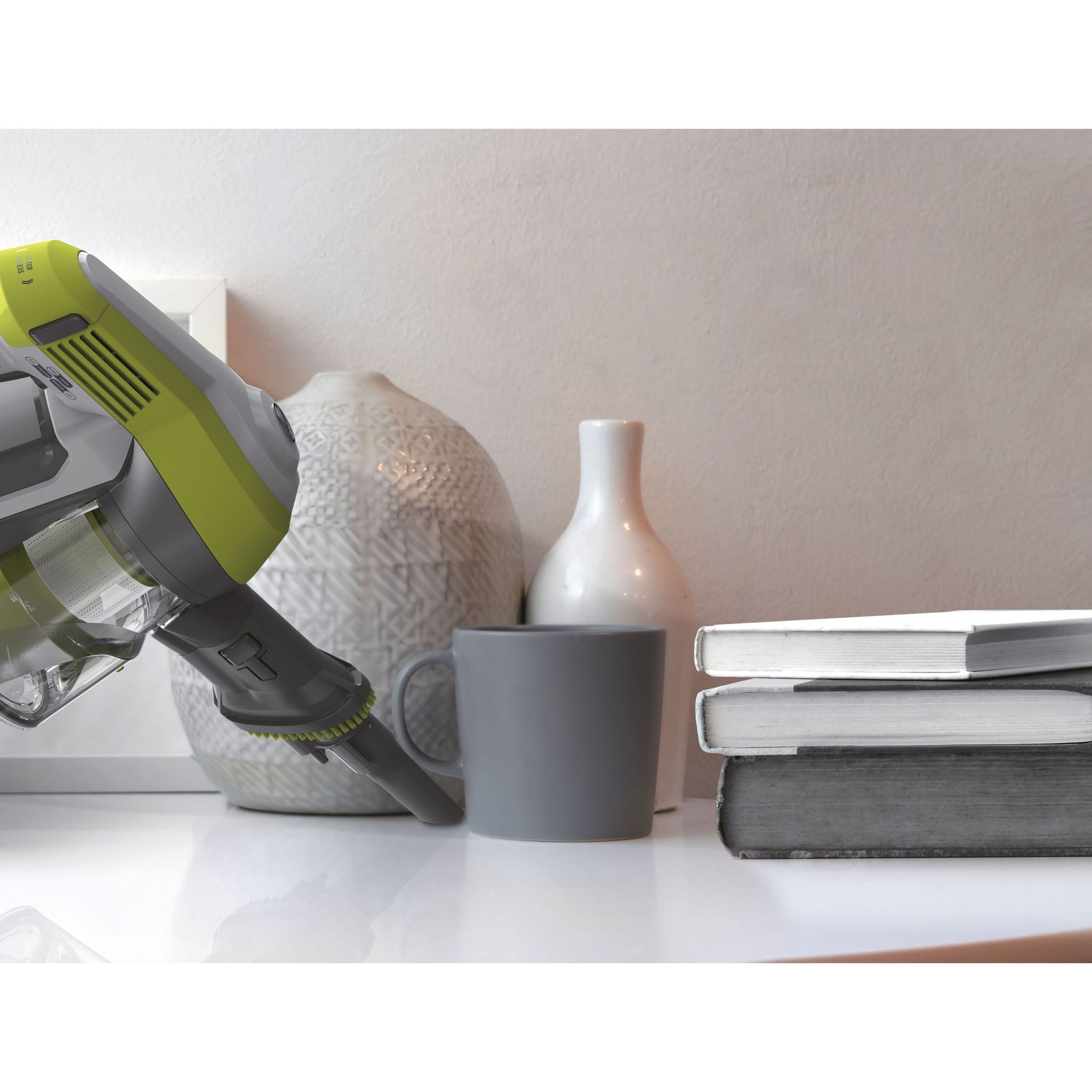 Voir la diapositive 3 : HOOVER Aspirateur balai HF110H - Gris