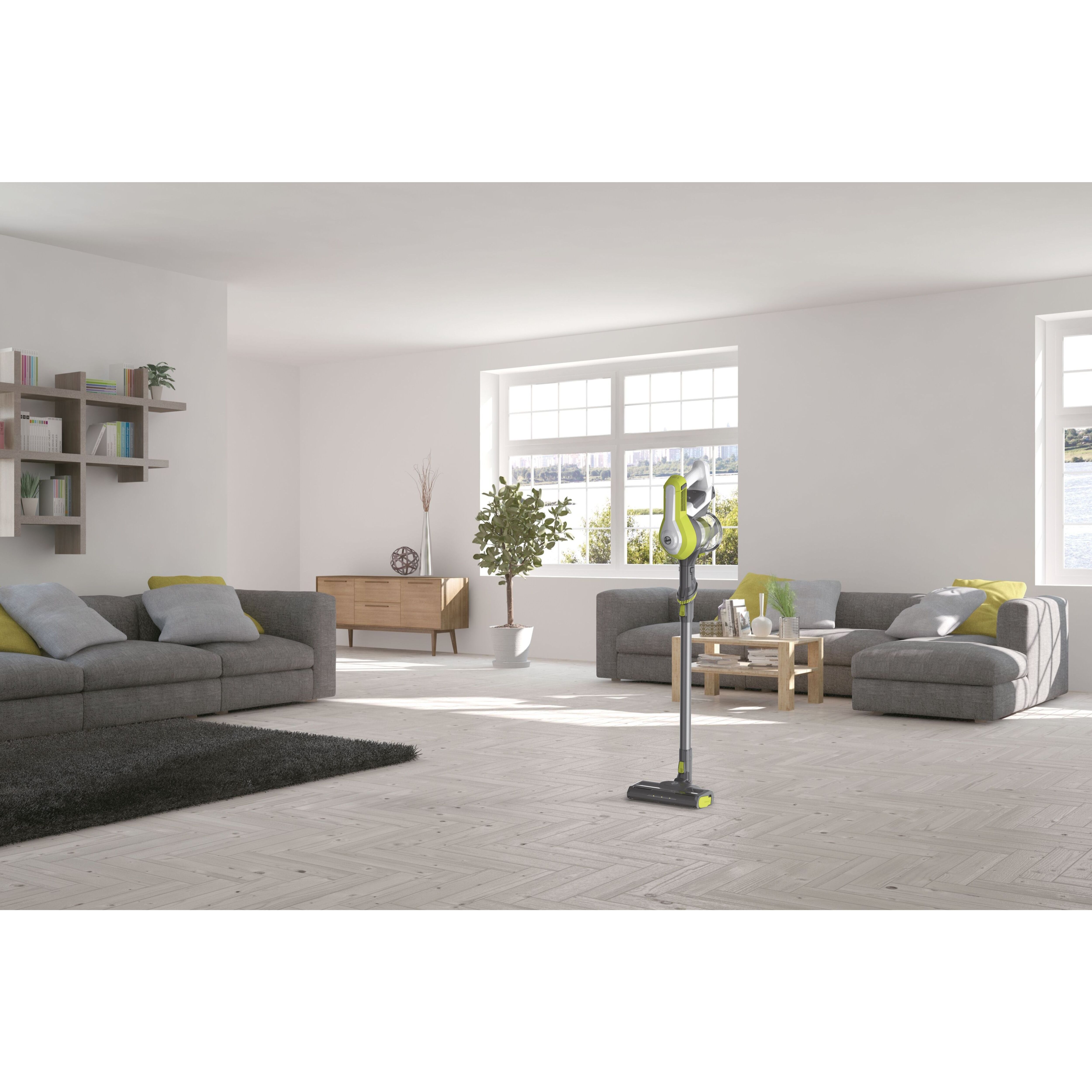 Voir la diapositive 4 : HOOVER Aspirateur balai HF110H - Gris