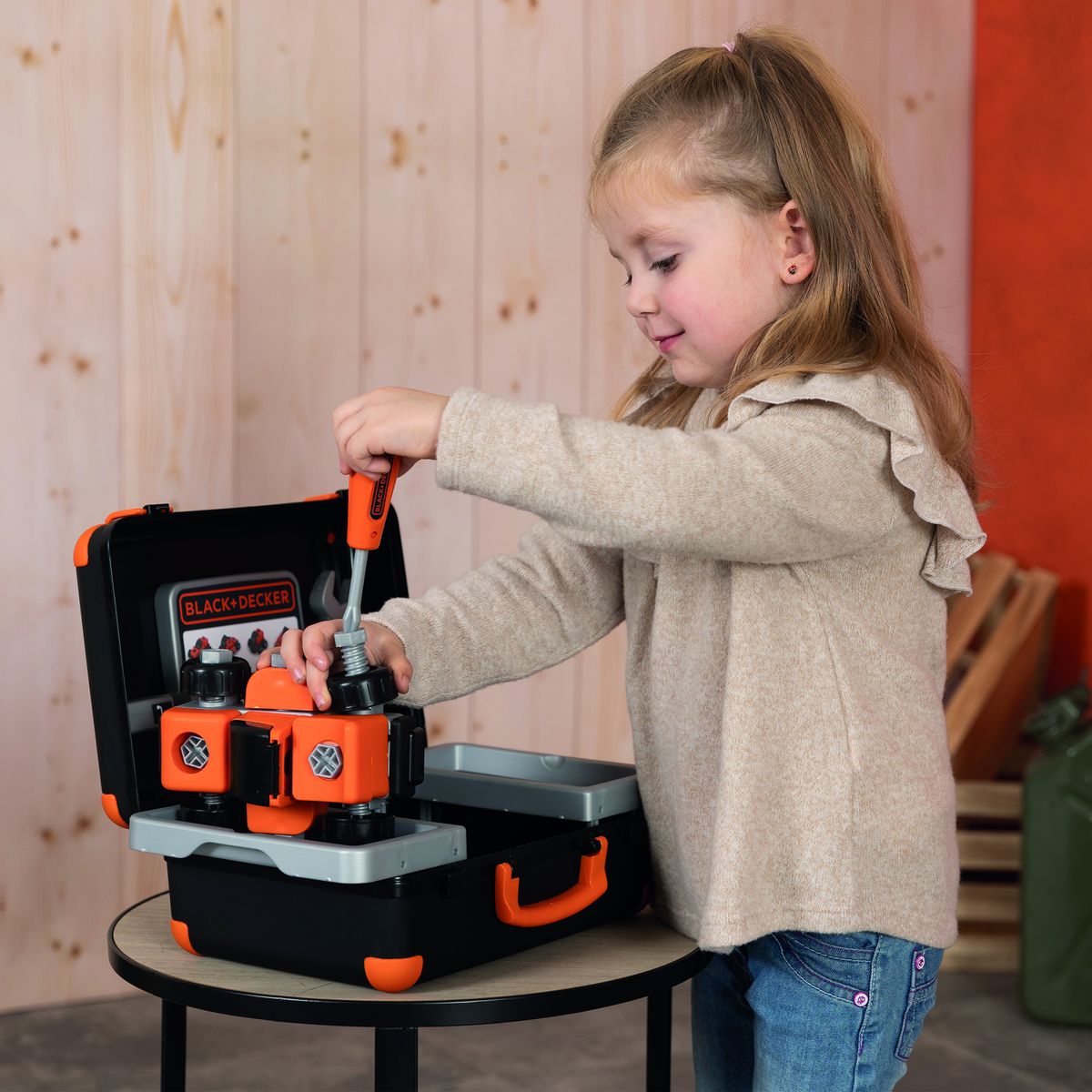 SMOBY Ma Bricolo Box  Black + Decker