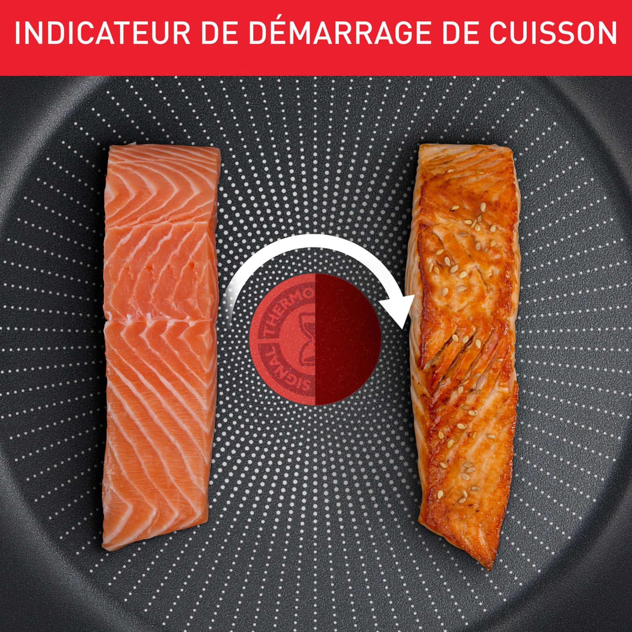 Voir la diapositive 4 : TEFAL Sauteuse 24cm avec couvercle en verre tous feux dont induction RECYCOOK