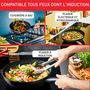 Voir la diapositive 6 : TEFAL Wok 28cm tous feux dont induction RECYCOOK