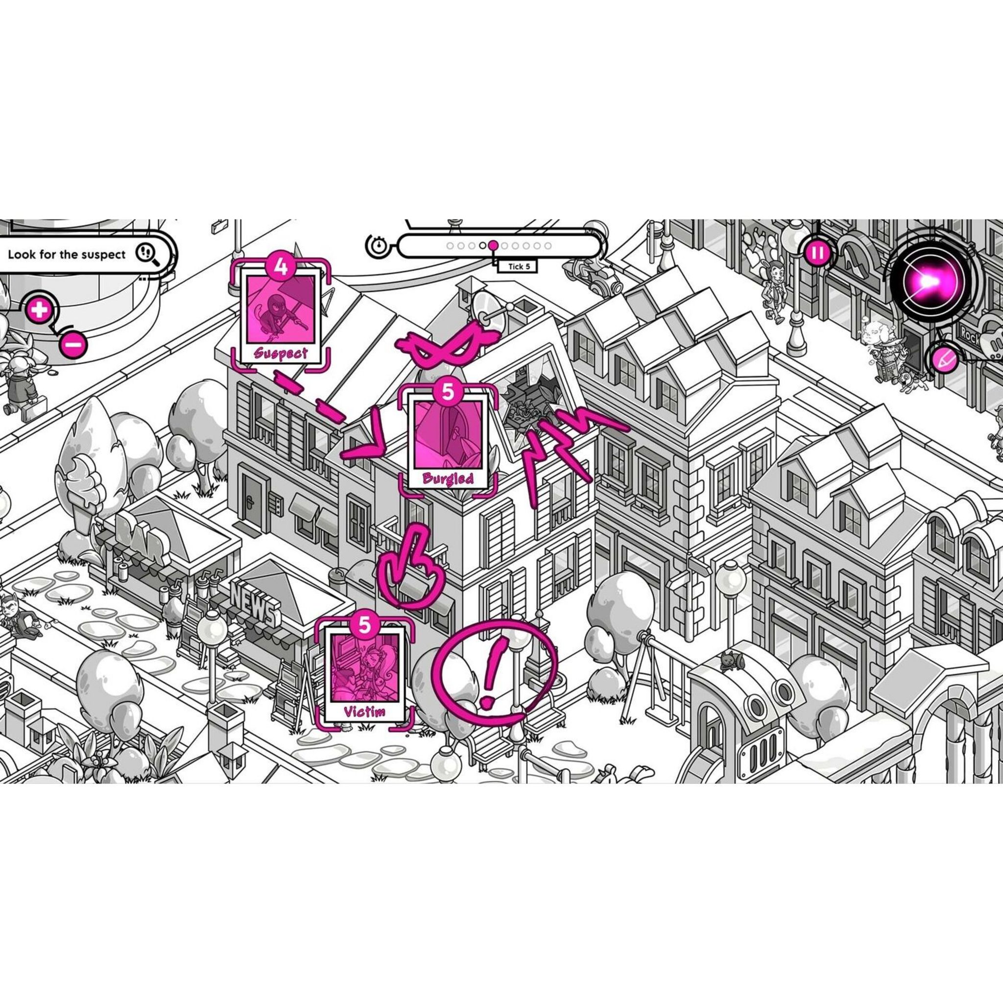 Voir la diapositive 4 : Crime O'Clock Nintendo Switch