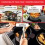 Voir la diapositive 5 : TEFAL Casserole 20cm tous feux dont induction RECYCOOK