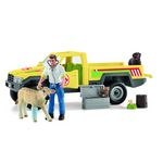 SCHLEICH Pack Figurines Visite du vétérinaire à la ferme