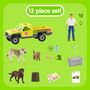Voir la diapositive 3 : SCHLEICH Pack Figurines Visite du vétérinaire à la ferme
