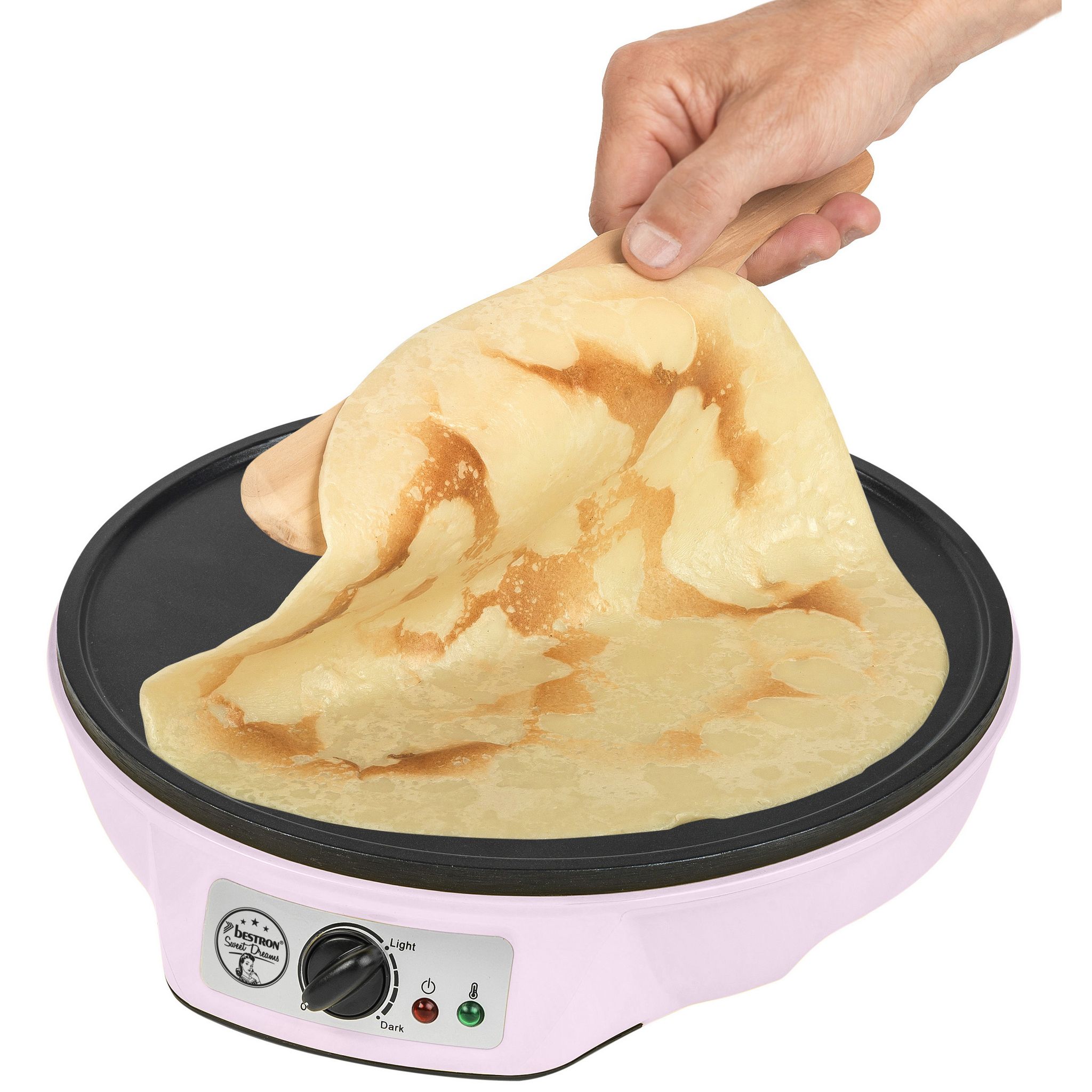 Voir la diapositive 5 : BESTRON Crêpière ASW602P - Rose