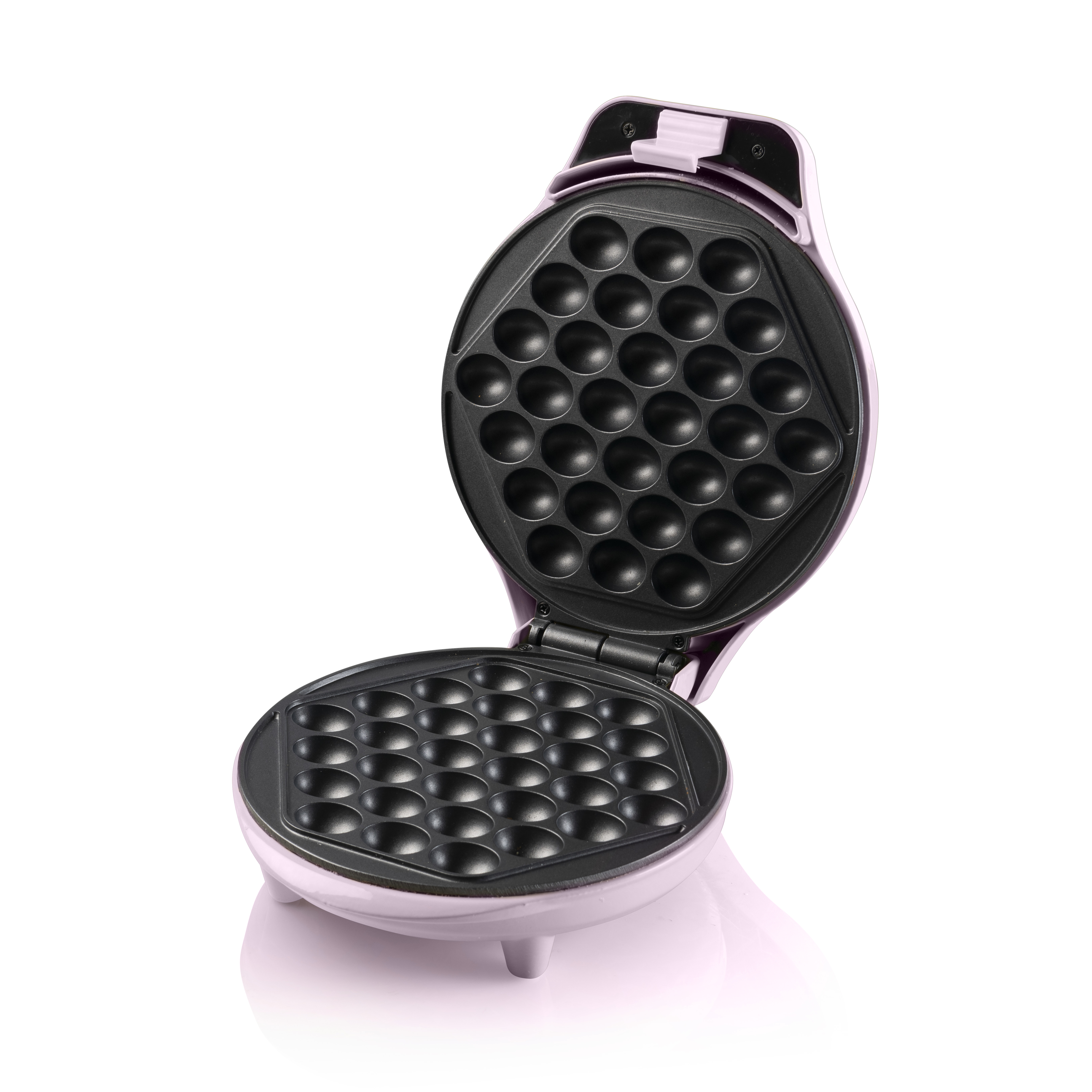 Voir la diapositive 3 : BESTRON Gaufrier à bulles ABWM300P - Rose