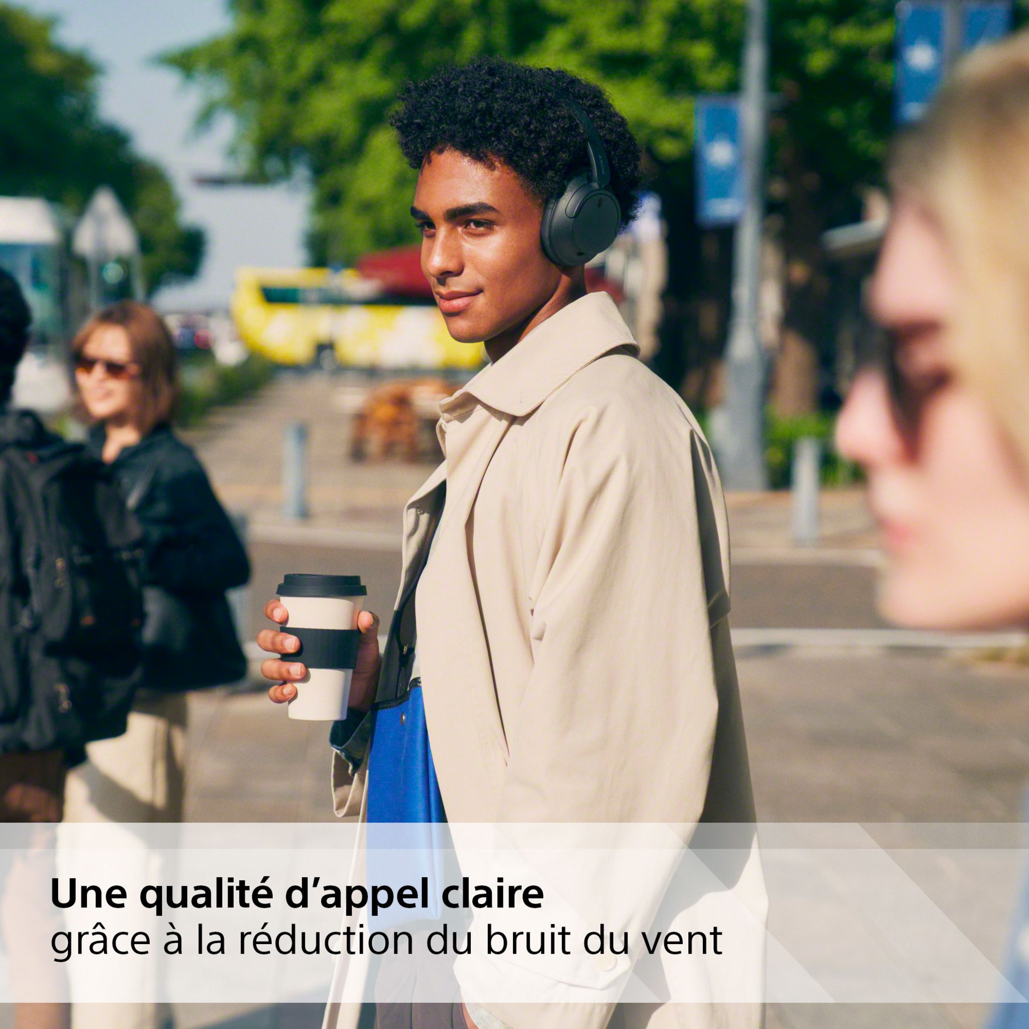 Voir la diapositive 6 : SONY Casque WH CH720 - Noir