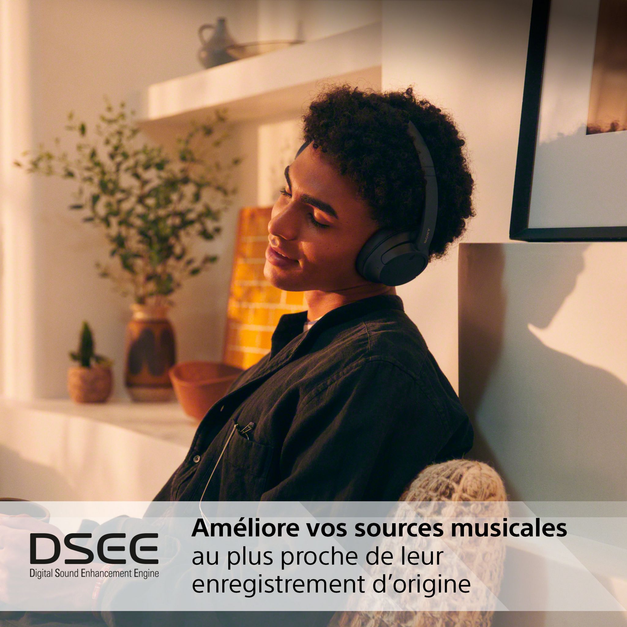 Voir la diapositive 7 : SONY Casque WH CH720 - Noir