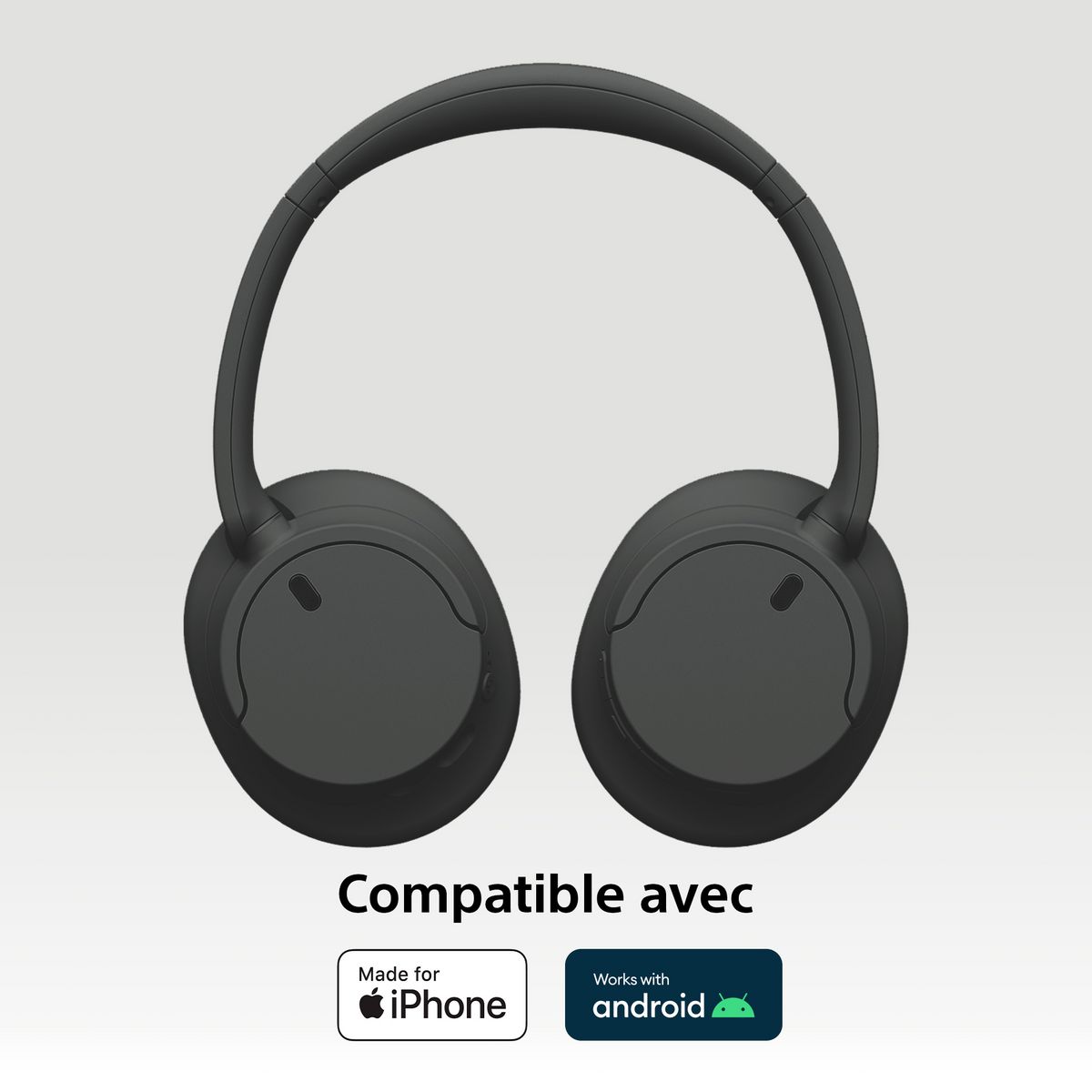 SONY Casque WH CH720 - Noir