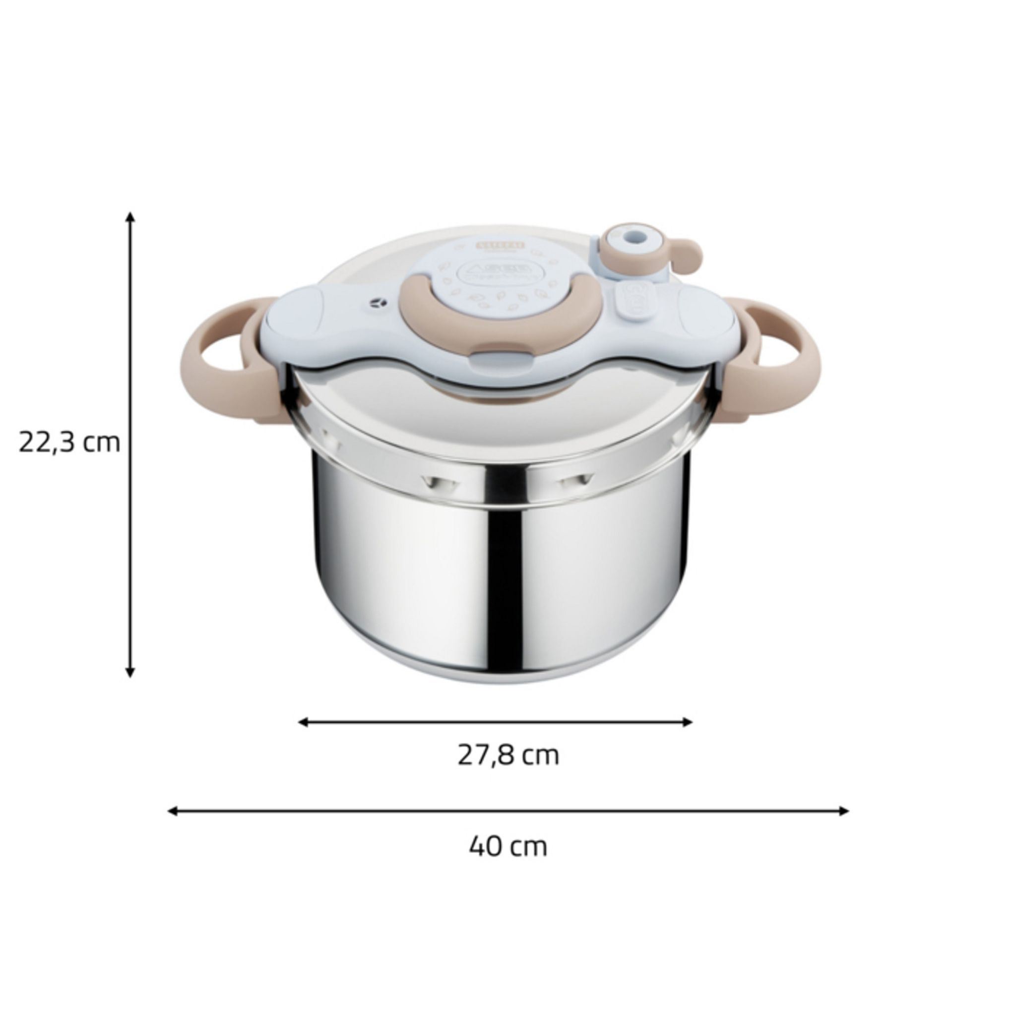 Voir la diapositive 7 : TEFAL Autocuiseur 7,5 litres CLIPSO MINUTE RECYCOOK