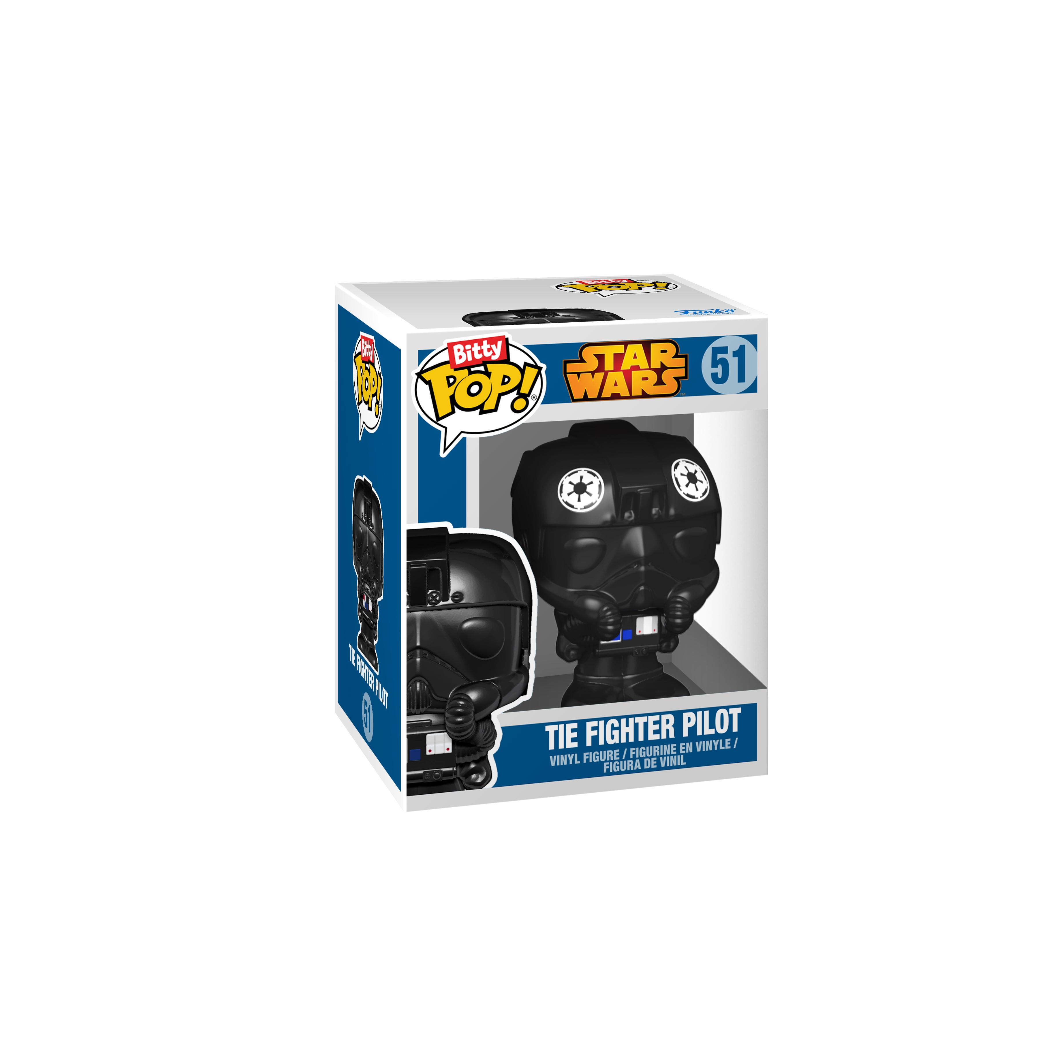 Voir la diapositive 2 : FUNKO Pack de 4 figurines Bitty Pop Star Wars Dark Vador