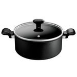 TEFAL Faitout 24cm avec couvercle en verre tous feux dont induction RECYCOOK
