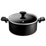 Voir la diapositive 1 : TEFAL Faitout 24cm avec couvercle en verre tous feux dont induction RECYCOOK