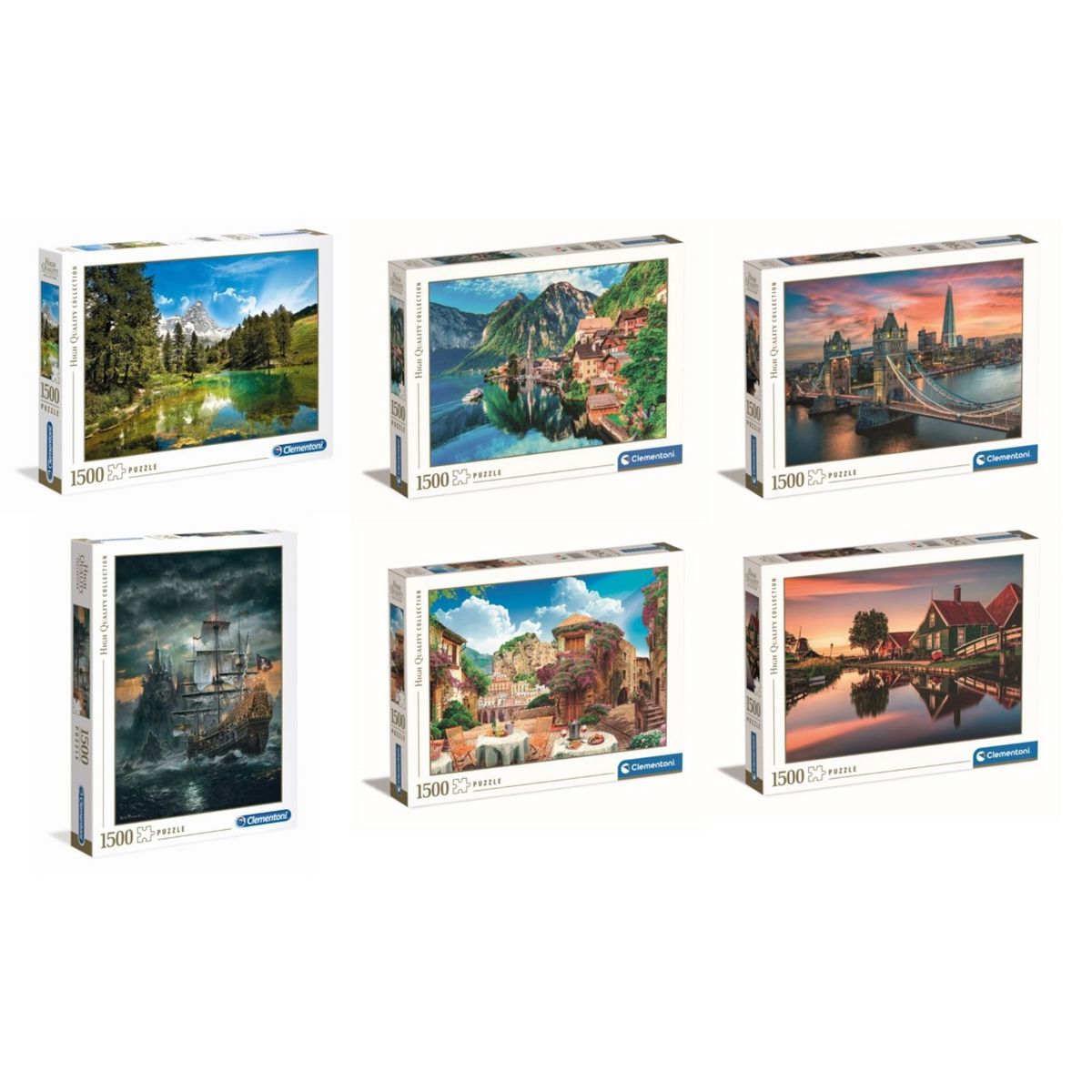 CLEMENTONI Puzzles 1500 pièces