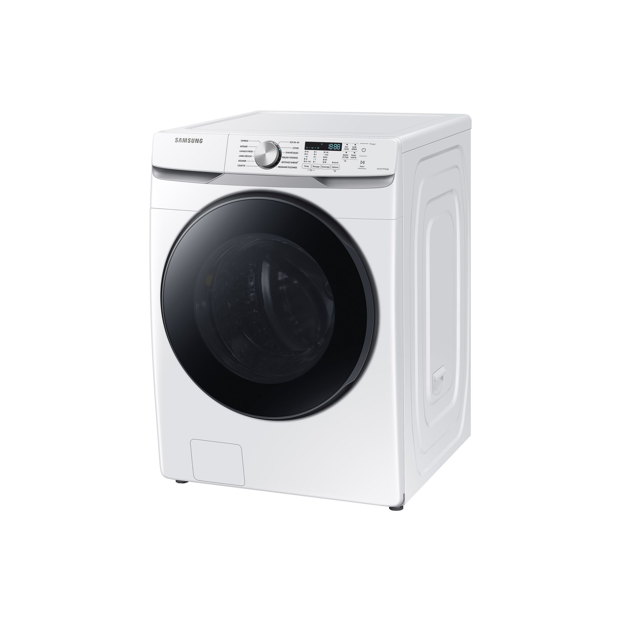Voir la diapositive 3 : SAMSUNG Lave linge hublot à induction WF18T8000GW, 18 kg, 1100 t/min, C