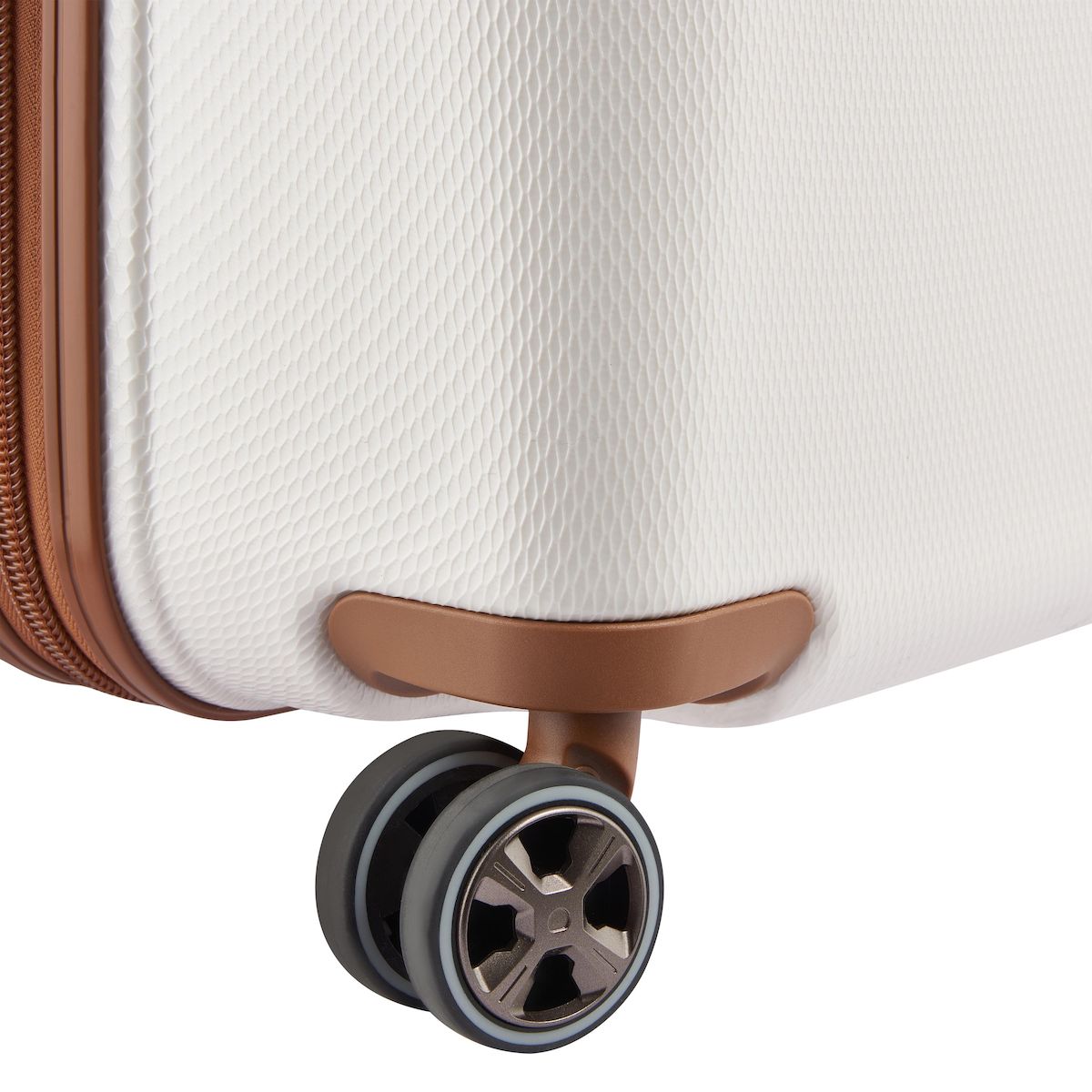 DELSEY Valise Flanerie ABS 66cm 4 roues directionnelles - Ivoire