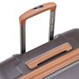 Voir la diapositive 6 : DELSEY Valise Flanerie ABS 66cm 4 roues directionnelles - Chocolat