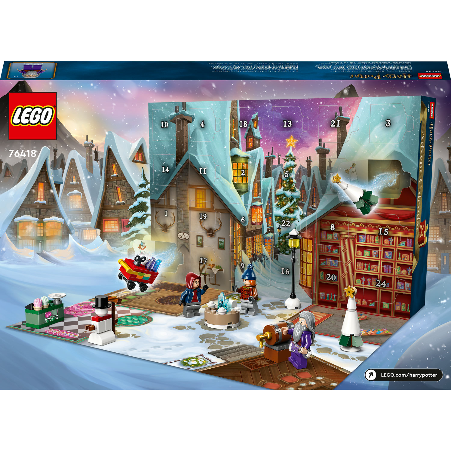 Voir la diapositive 2 : LEGO Harry Potter 76418 - Calendrier de l Avent