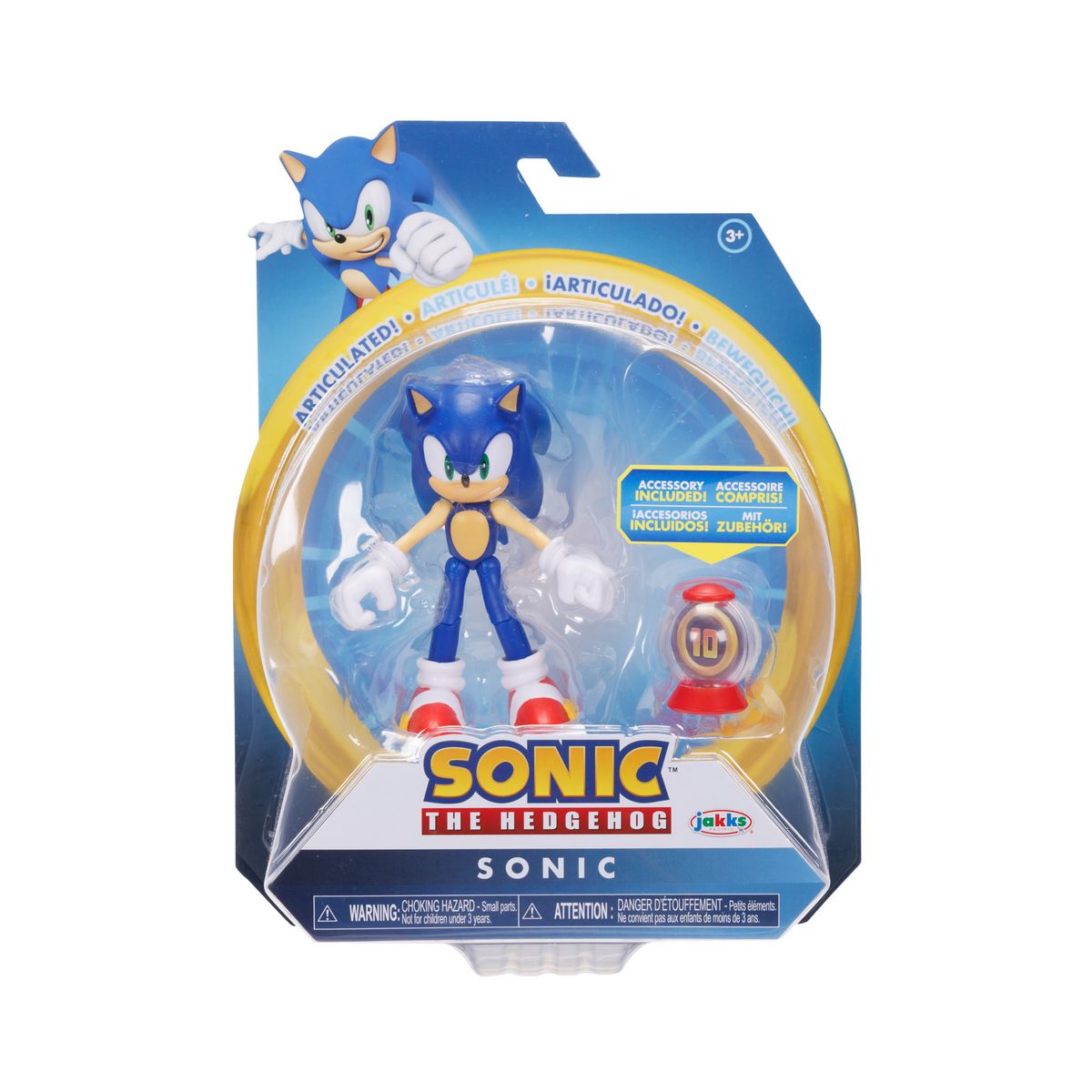 JAKKS Figurine Sonic 10 cm Série 11