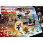LEGO LEGO Marvel 76267 Le Calendrier de l’Avent des Avengers 2023, 24 Cadeaux incluant Captain America, Spider-Man, Iron Man et Plus