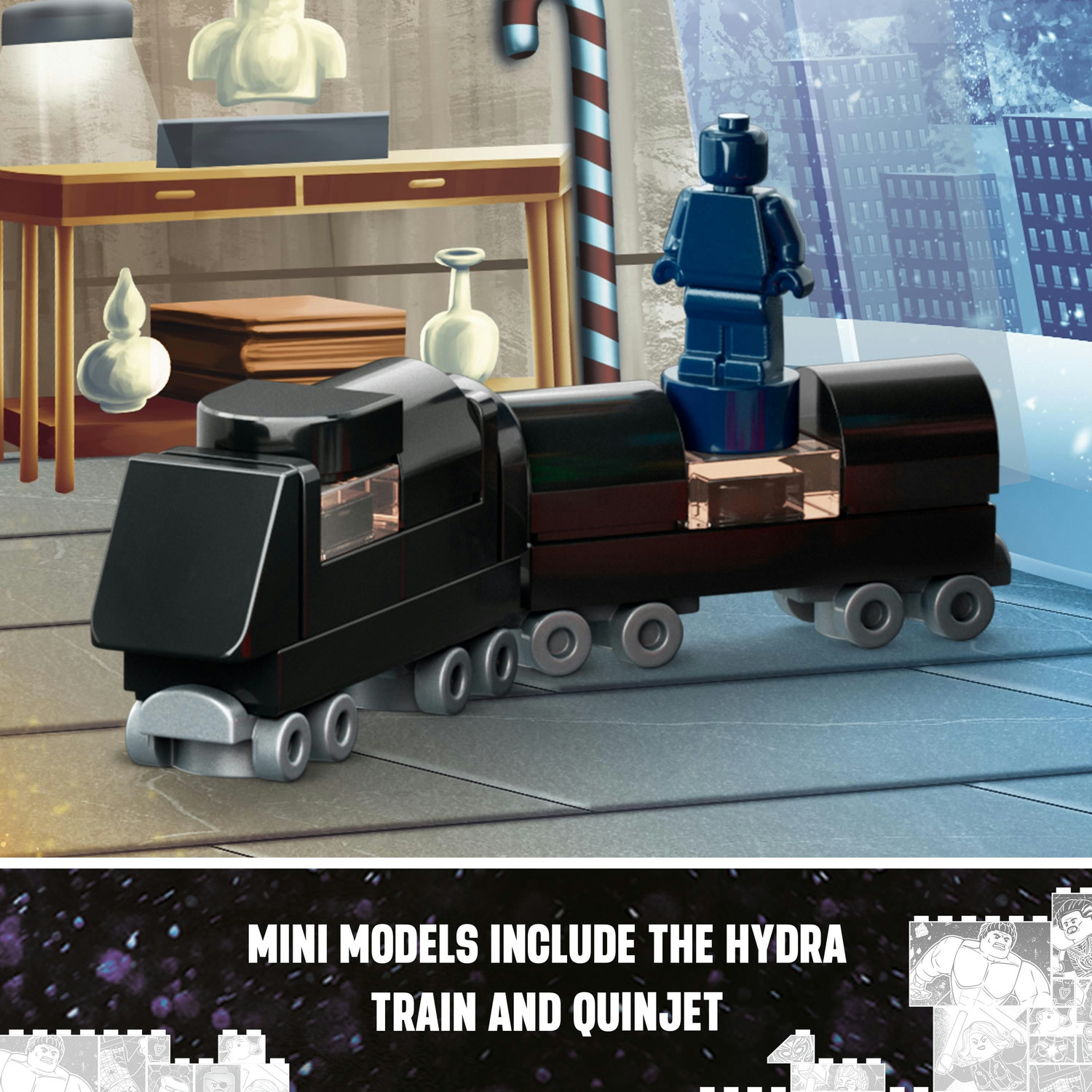 Voir la diapositive 5 : LEGO Marvel 76267 - Calendrier de l Avent