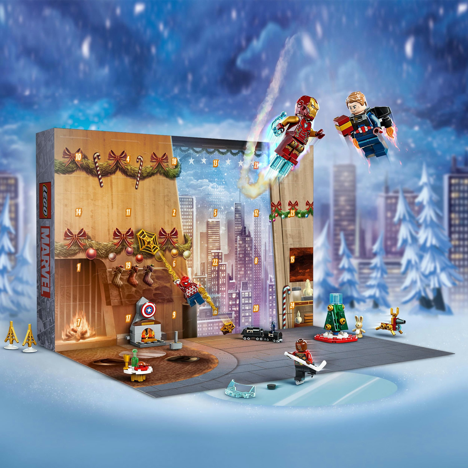 Voir la diapositive 6 : LEGO Marvel 76267 - Calendrier de l Avent