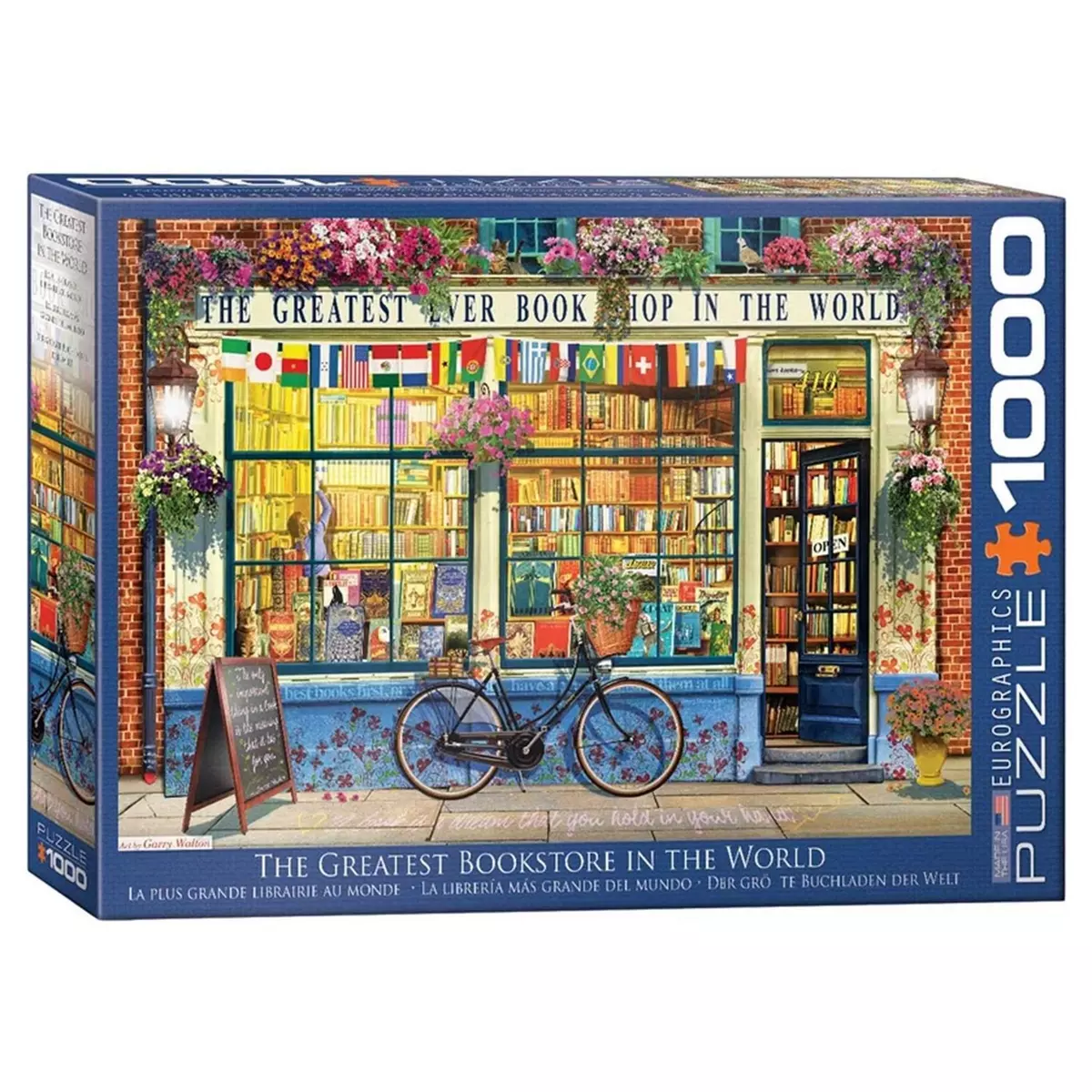 EUROGRAPHICS Puzzle The Greatest Bookstore in The World
