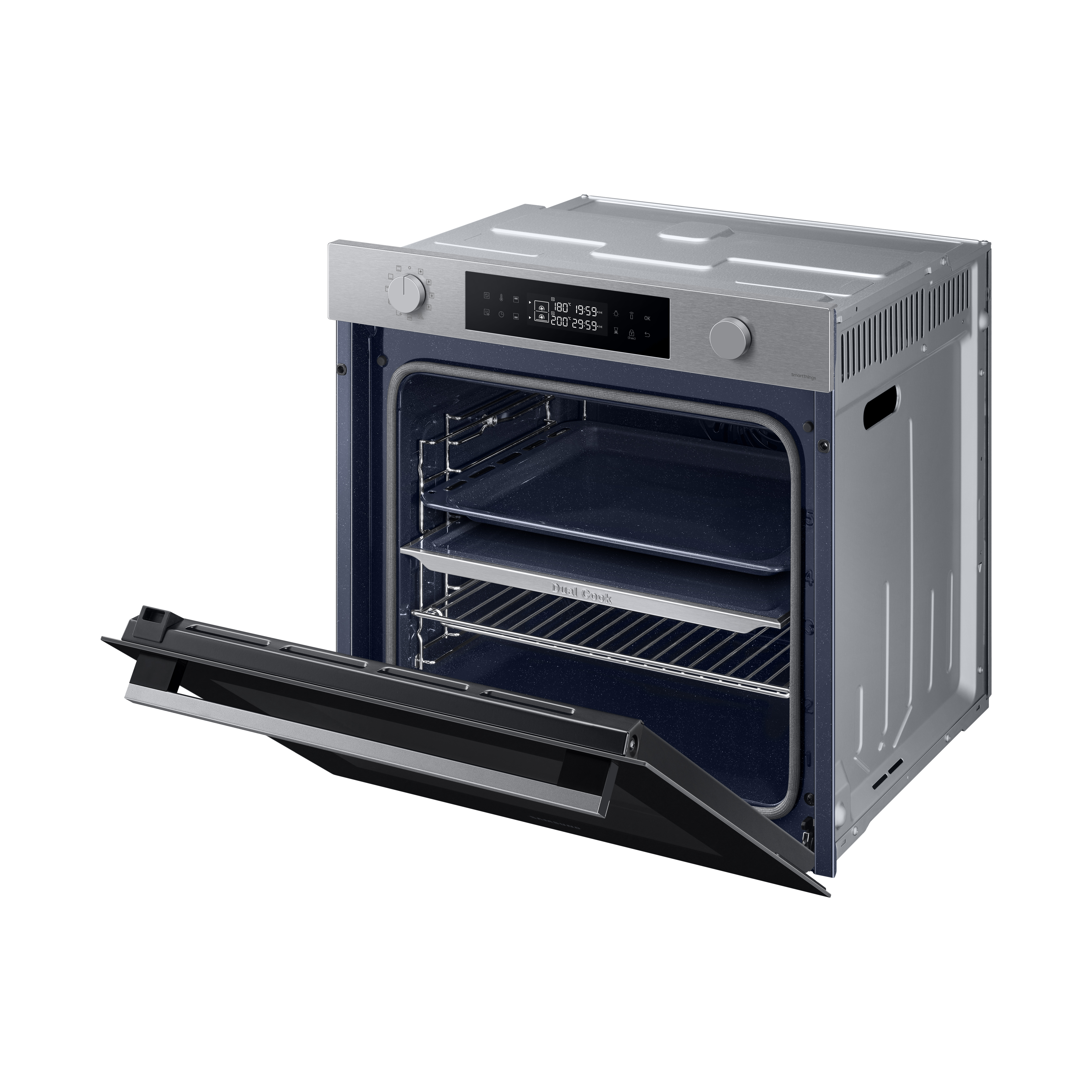 Voir la diapositive 7 : SAMSUNG Four encastrable NV7B44503AS, Multifonction, Nettoyage pyrolyse, A+