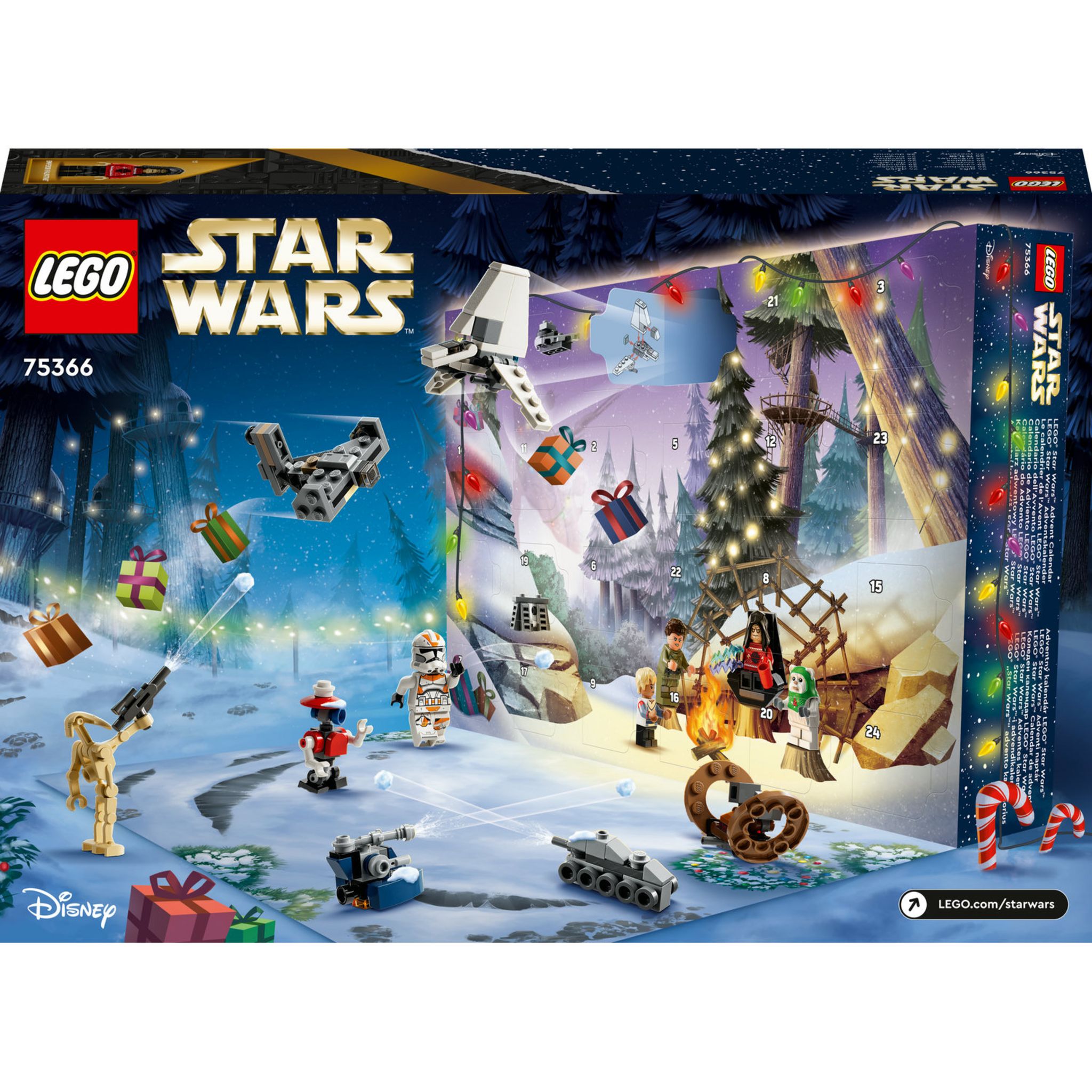 Voir la diapositive 2 : LEGO Star Wars 75366 - Calendrier de l Avent
