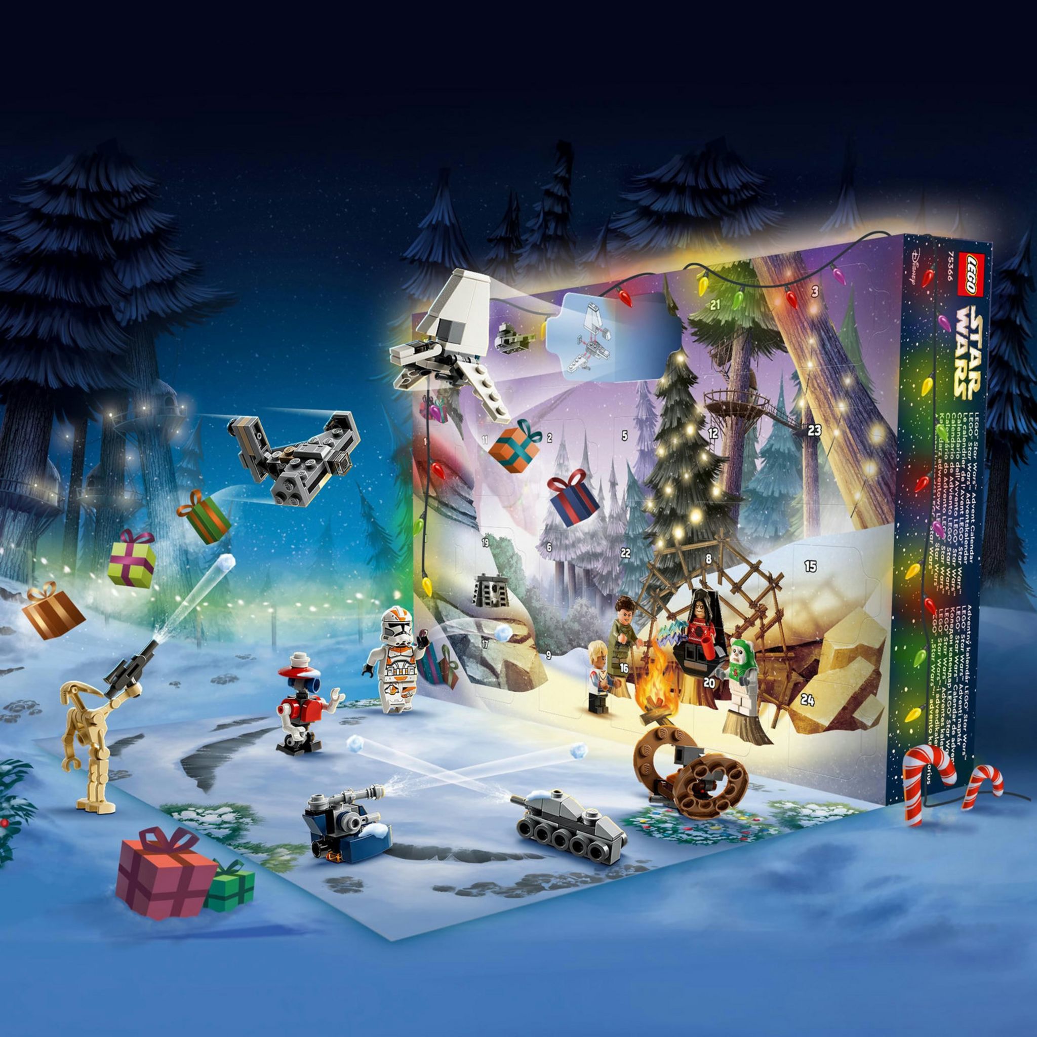 Voir la diapositive 6 : LEGO Star Wars 75366 - Calendrier de l Avent