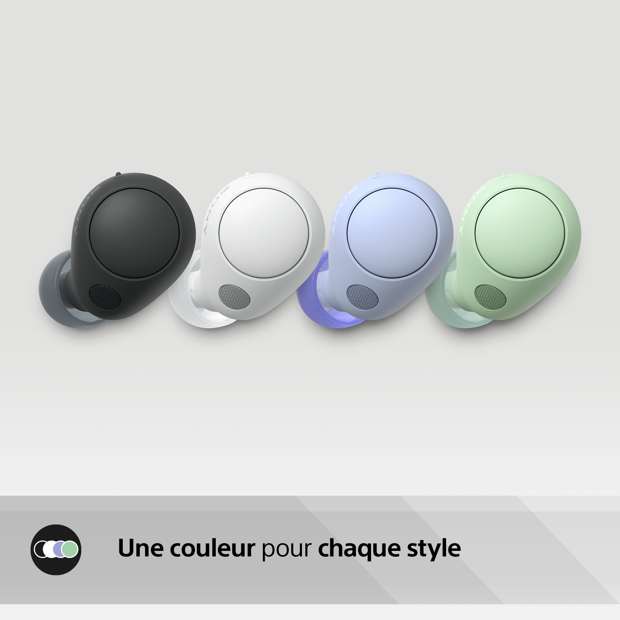 Voir la diapositive 6 : SONY Écouteurs WF C700 - Noir