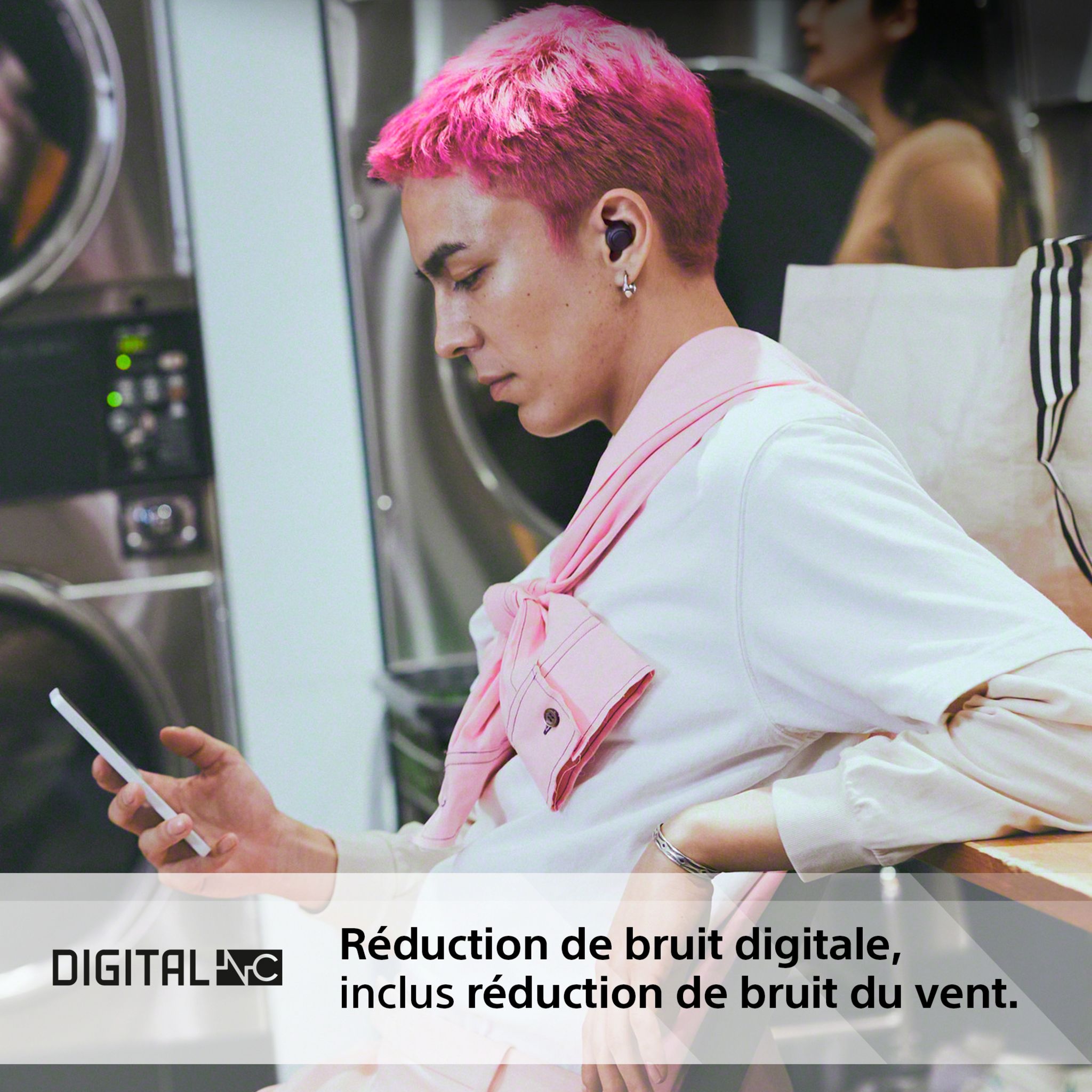 Voir la diapositive 7 : SONY Écouteurs WF C700 - Noir