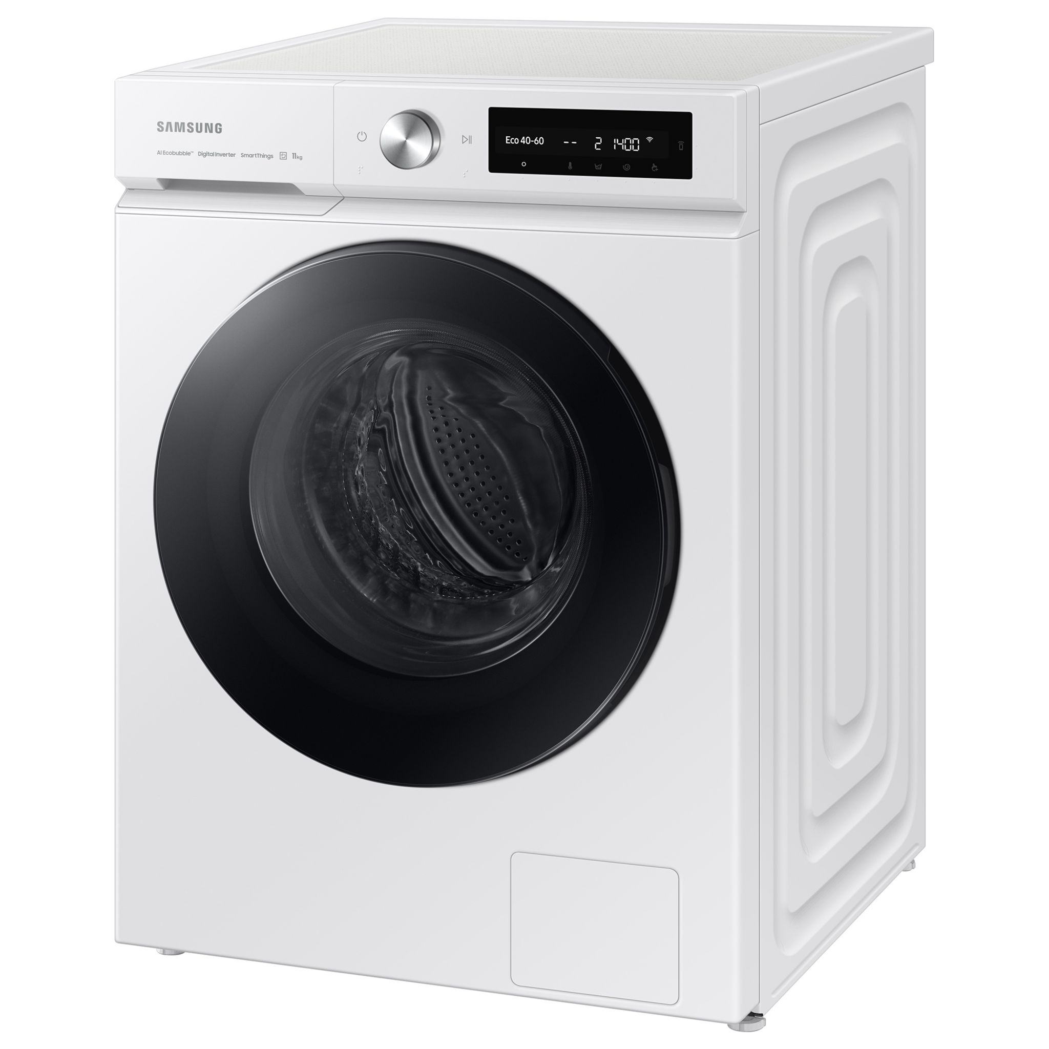 Voir la diapositive 3 : SAMSUNG Lave linge hublot à induction WW11BB744DGW, 11 kg, 1400 T/min, A