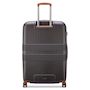 Voir la diapositive 5 : DELSEY Valise Flanerie ABS 55cm 4 roues directionnelles - Chocolat