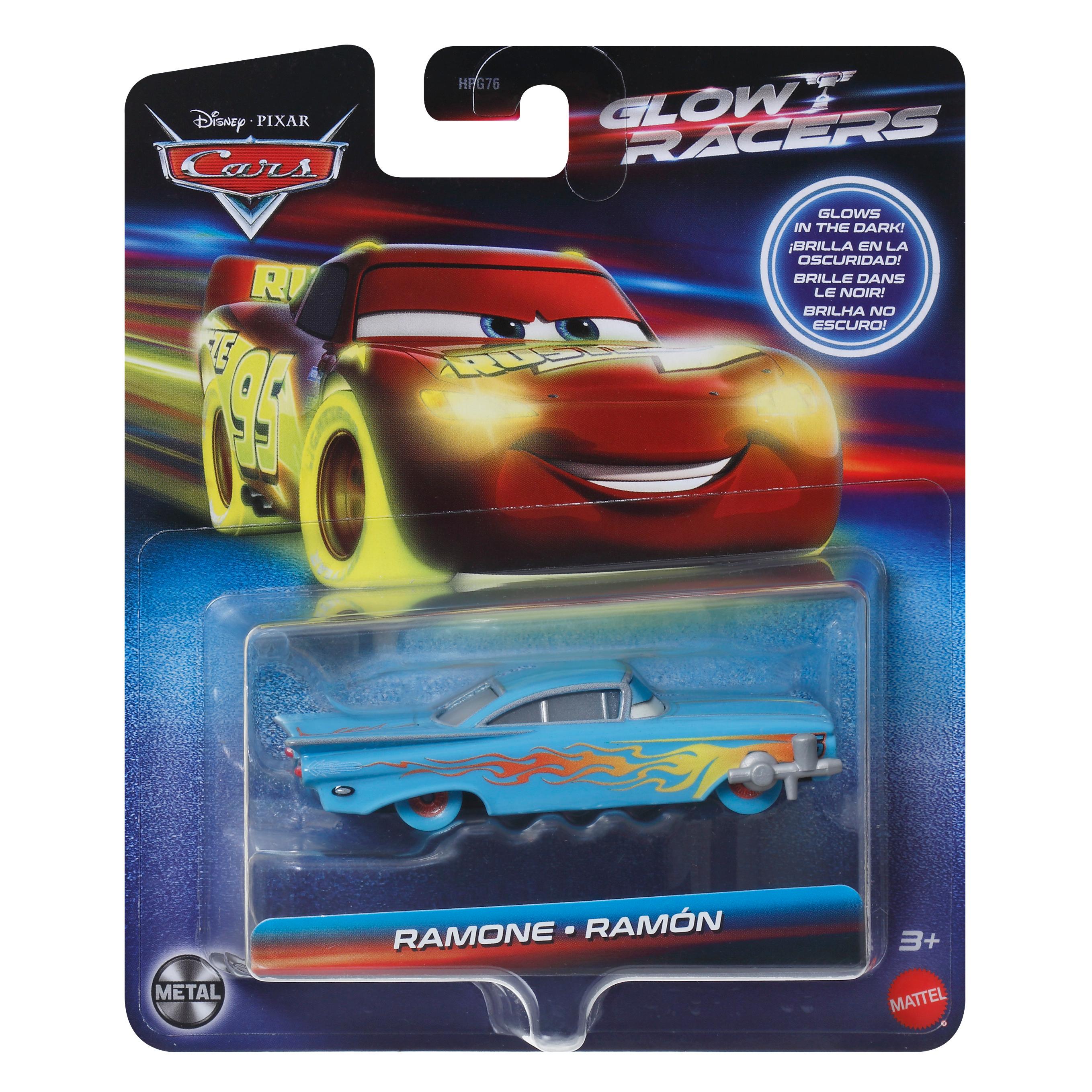 Voir la diapositive 3 : MATTEL GAMES Véhicule Glow Racers