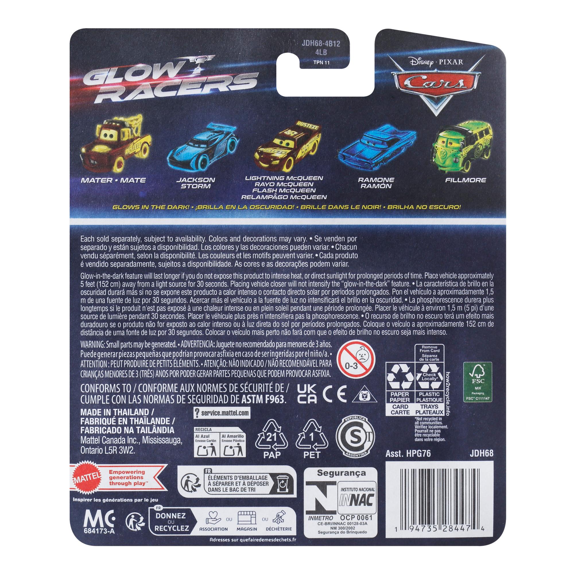 Voir la diapositive 6 : MATTEL GAMES Véhicule Glow Racers