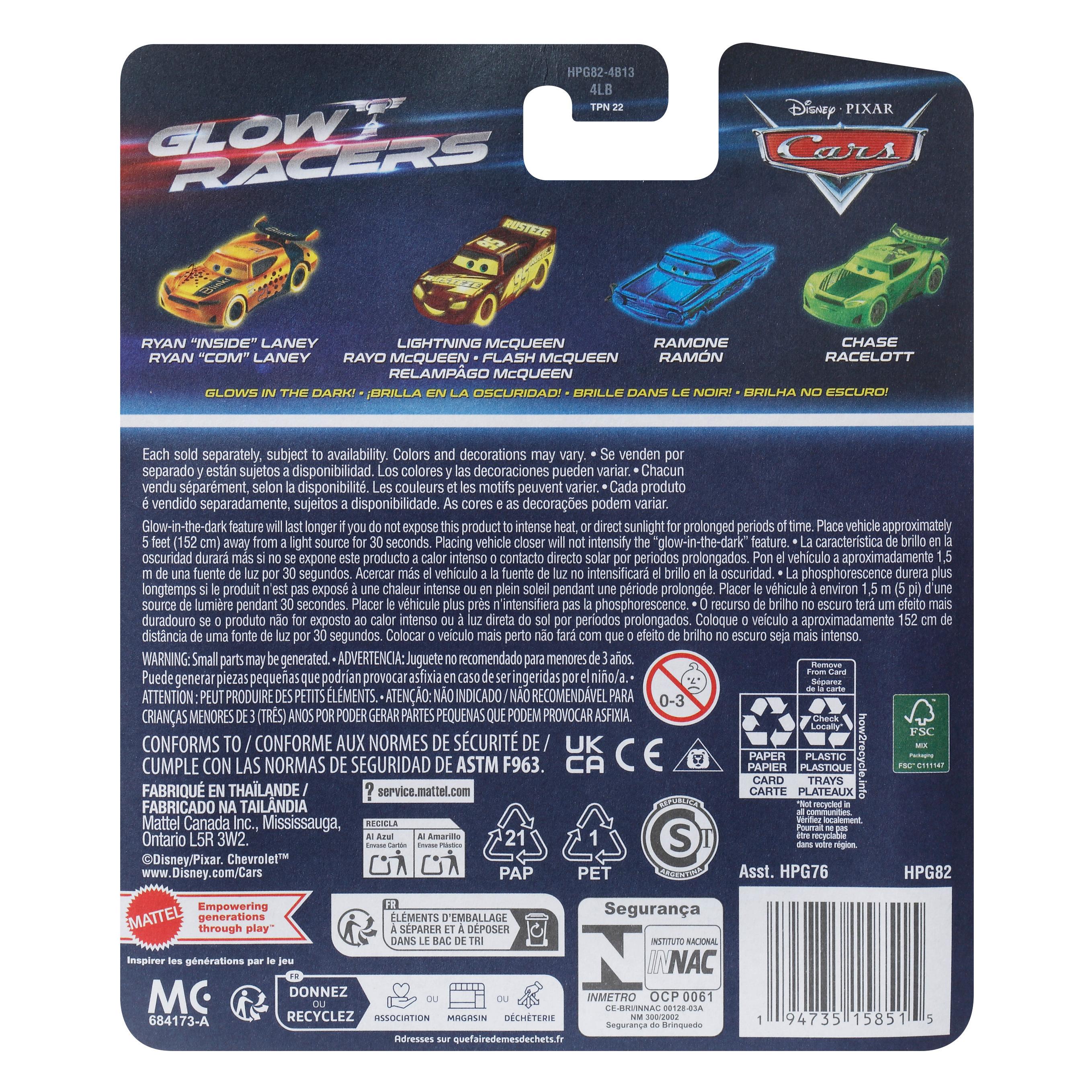 Voir la diapositive 7 : MATTEL GAMES Véhicule Glow Racers