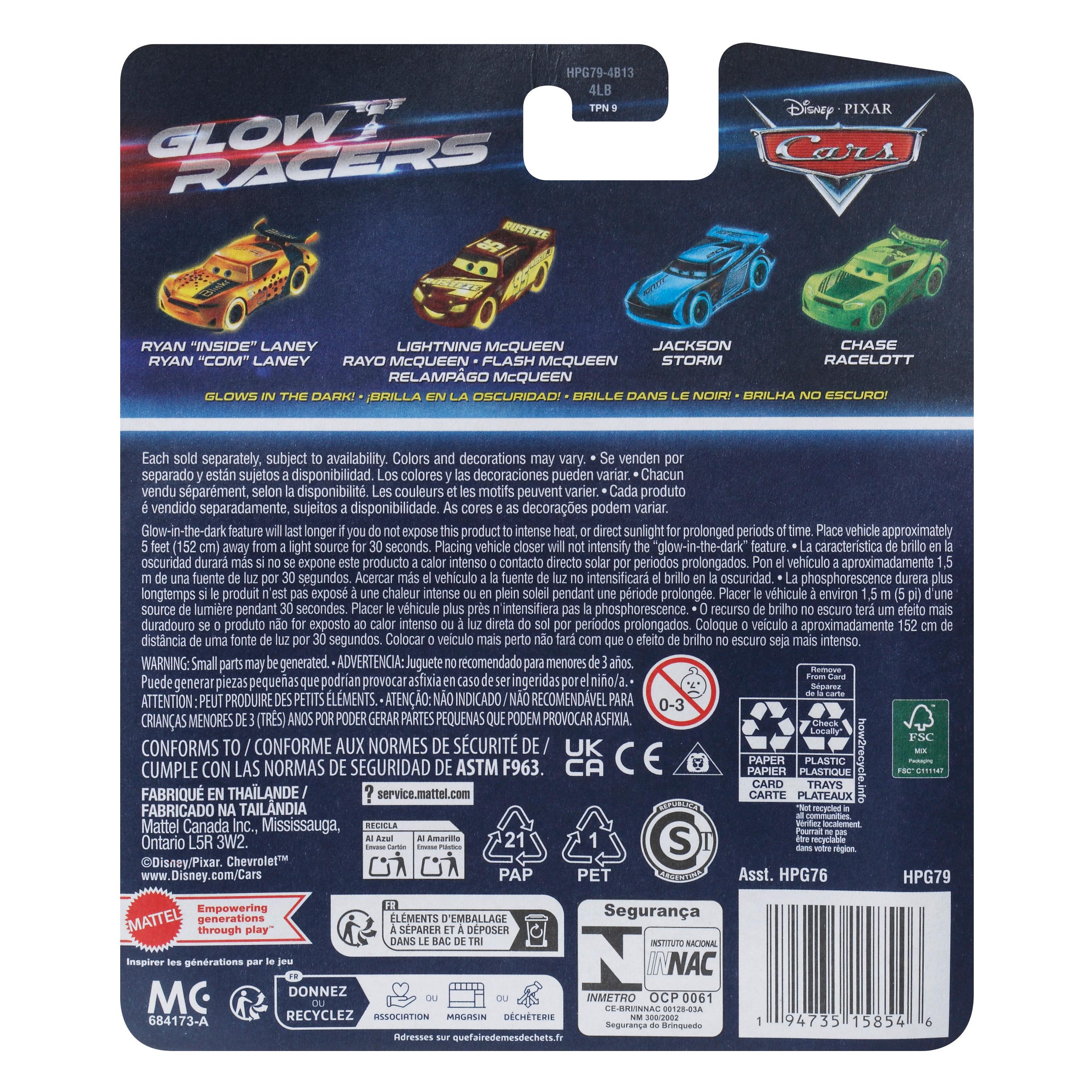 Voir la diapositive 8 : MATTEL GAMES Véhicule Glow Racers