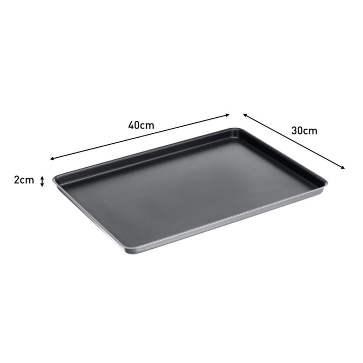 TEFAL Plaque pâtisserie 38x38cm RECYCOOK