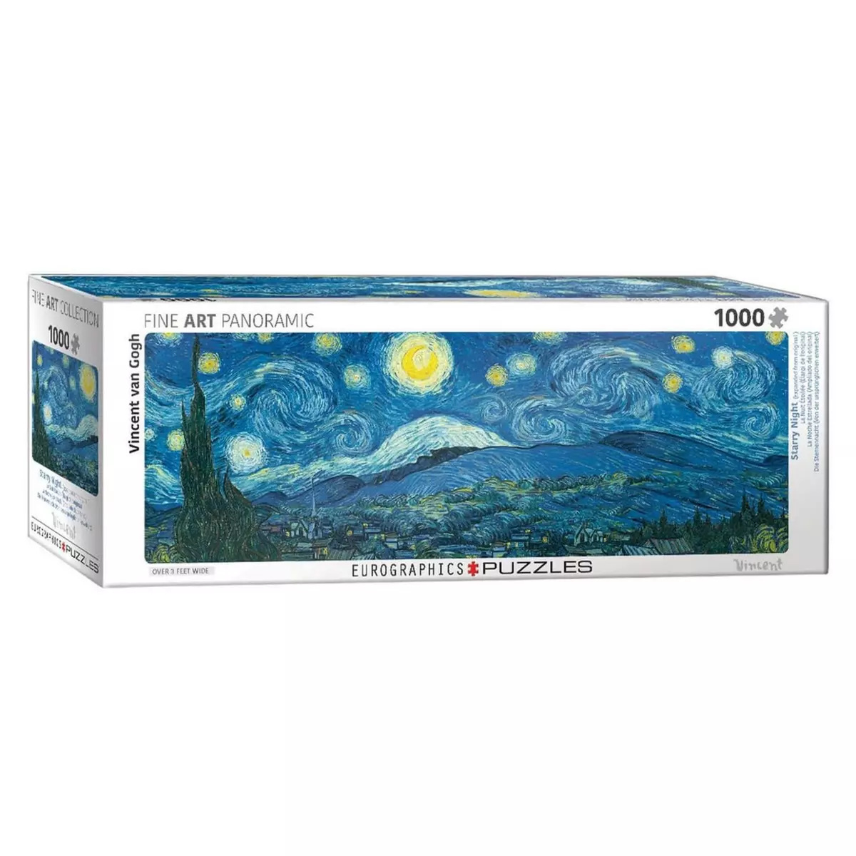 EUROGRAPHICS Puzzle Starry Night By Van Gogh Pano