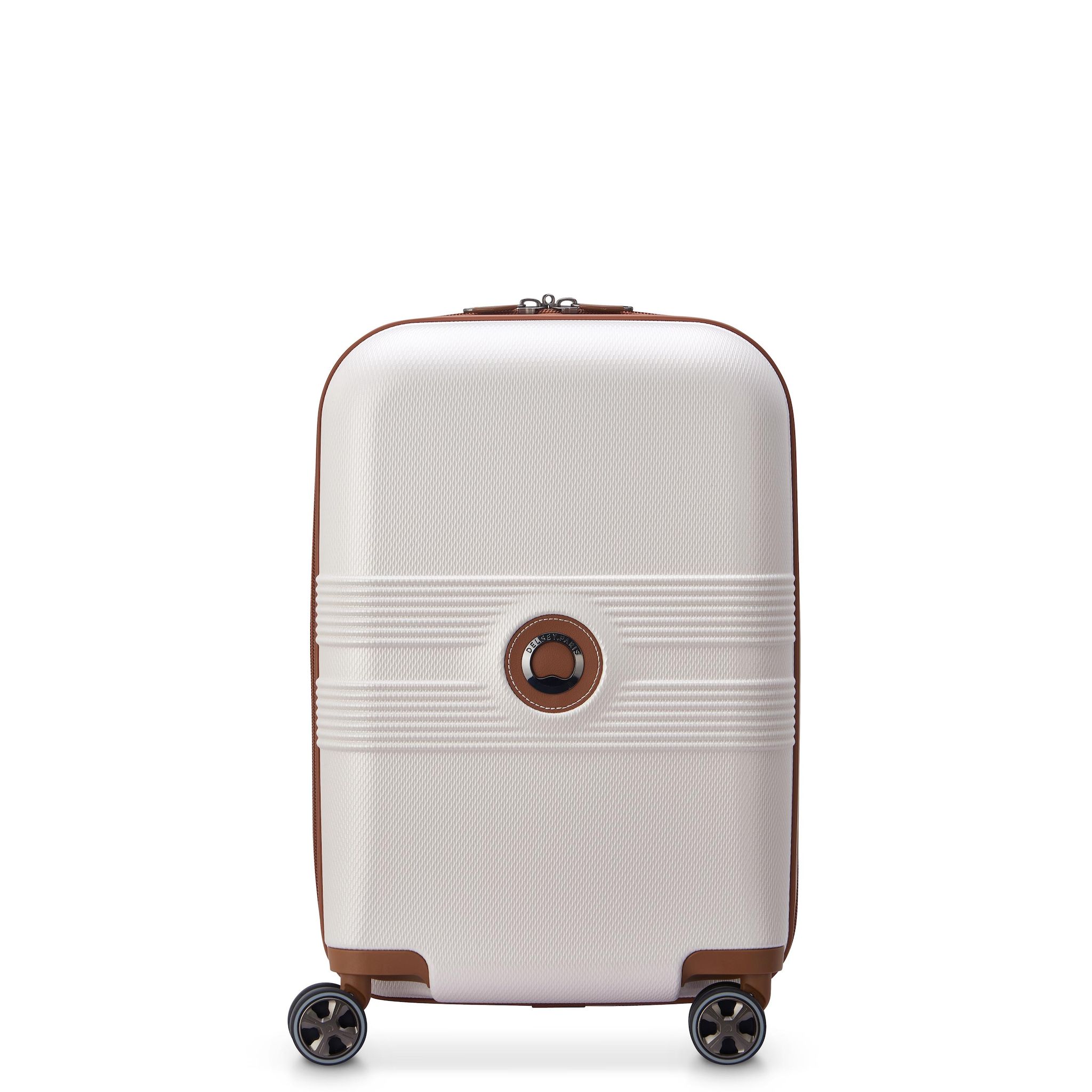 Voir la diapositive 2 : DELSEY Valise Flanerie ABS 76cm 4 roues directionnelles - Ivoire