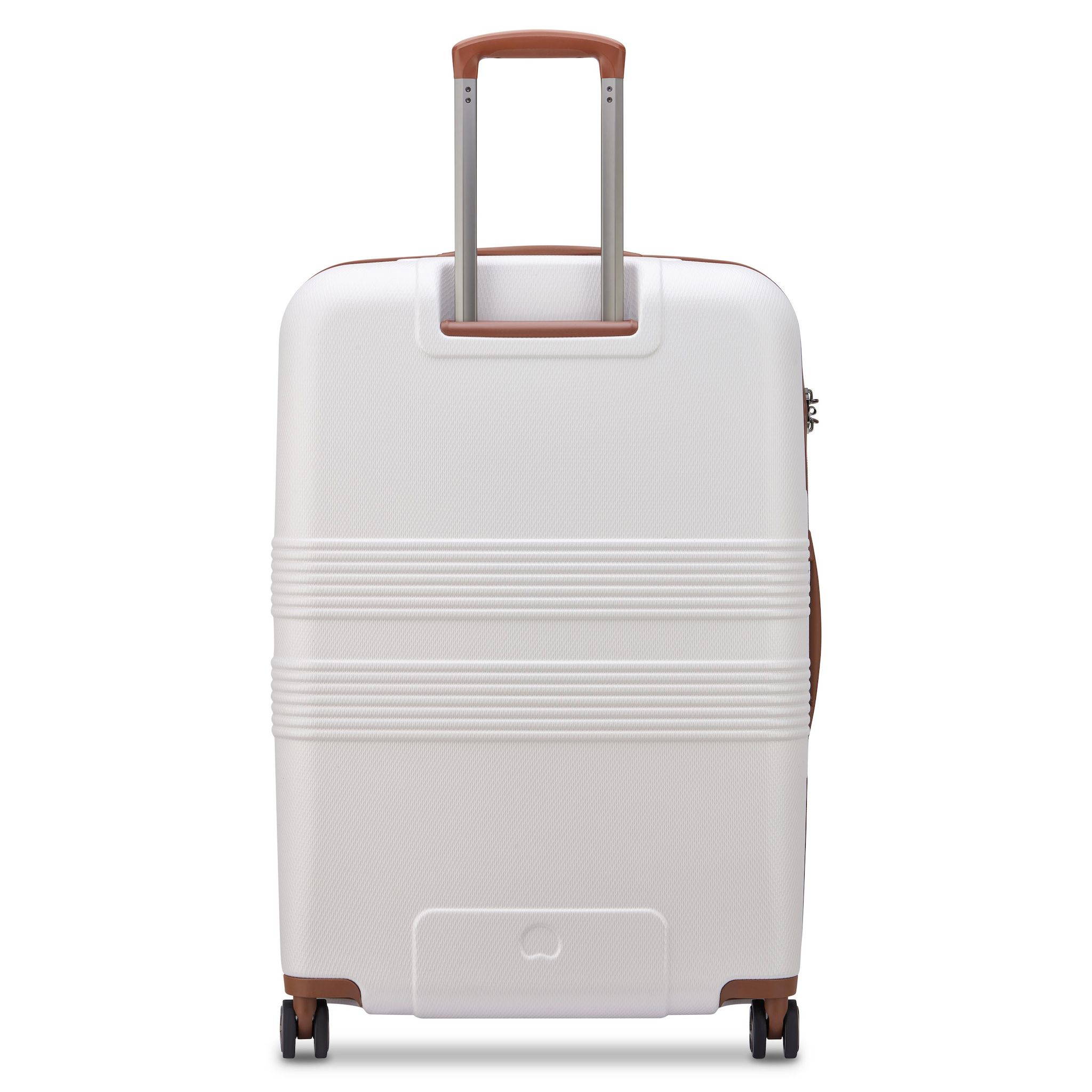 Voir la diapositive 3 : DELSEY Valise Flanerie ABS 76cm 4 roues directionnelles - Ivoire