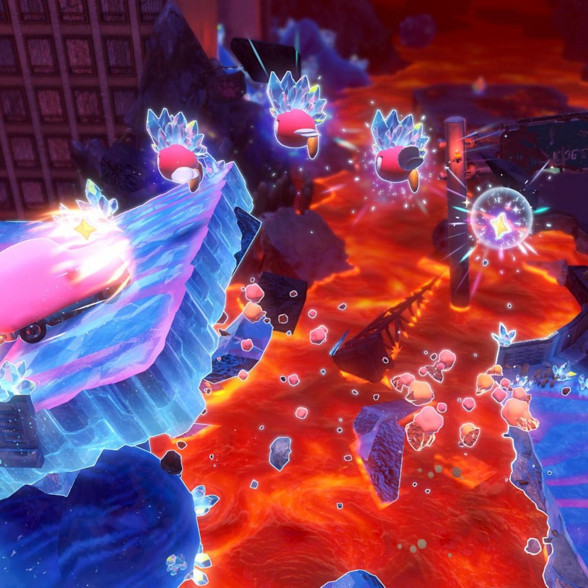 NINTENDO Kirby Le Monde Oublié Nintendo Switch 2 Edition + Le Pays des Étoiles Filantes