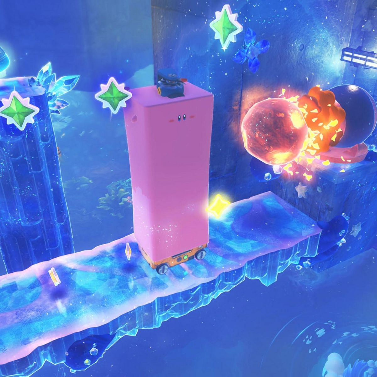 NINTENDO Kirby Le Monde Oublié Nintendo Switch 2 Edition + Le Pays des Étoiles Filantes